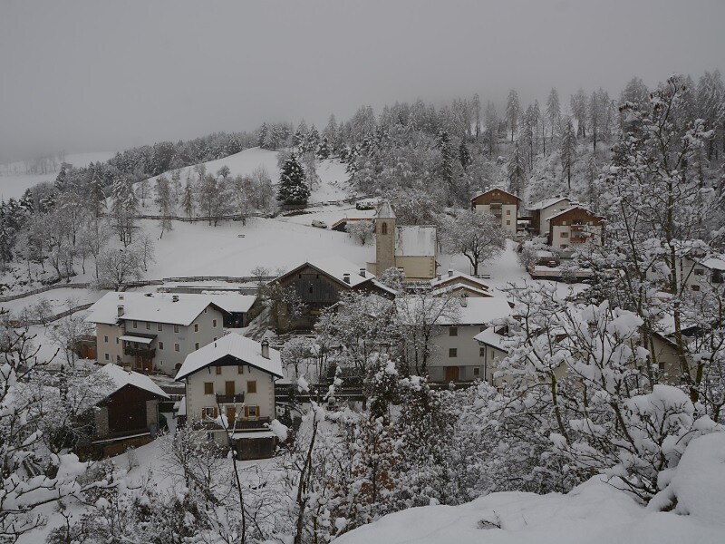 Prösels im Winter