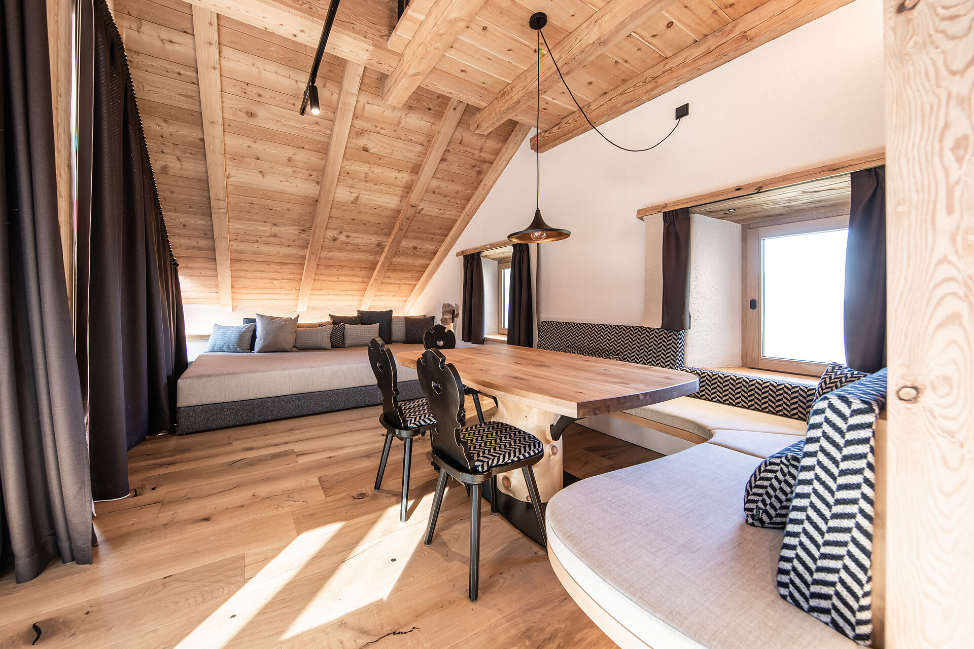 Seating area in the