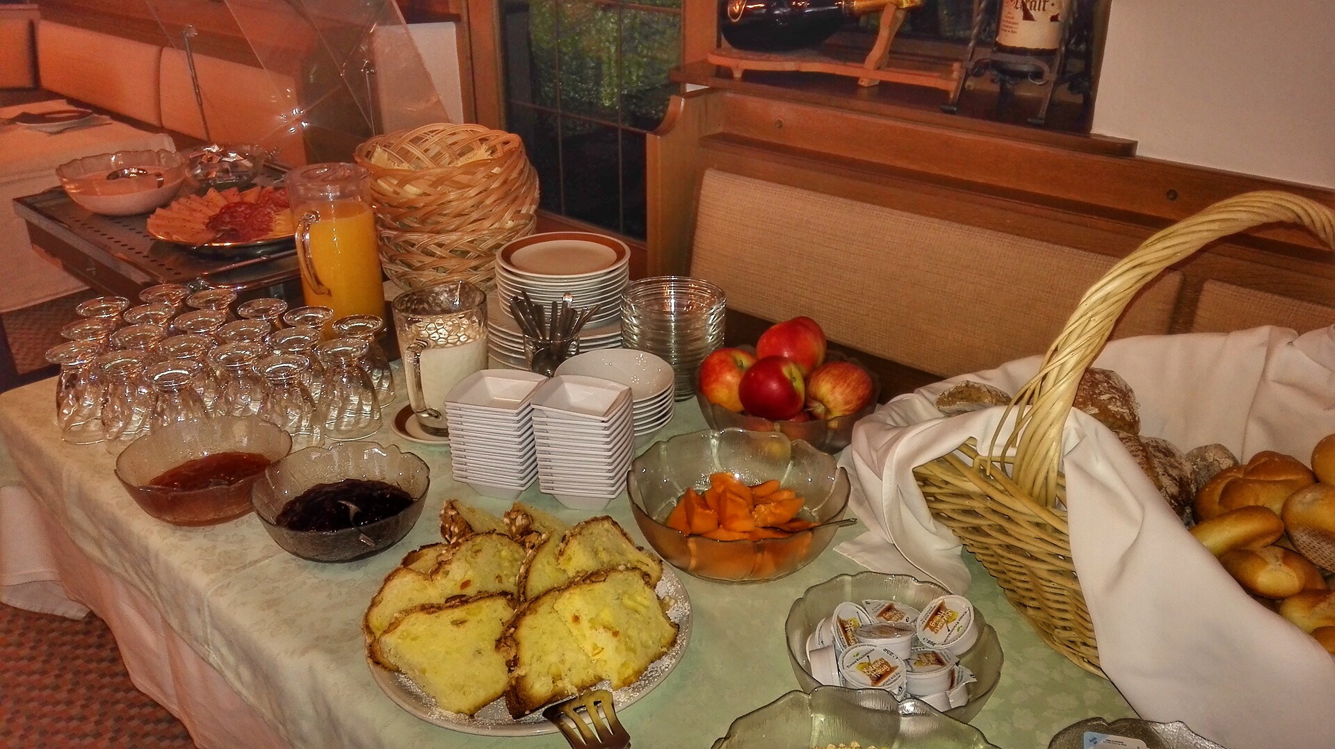 buffet per colazione