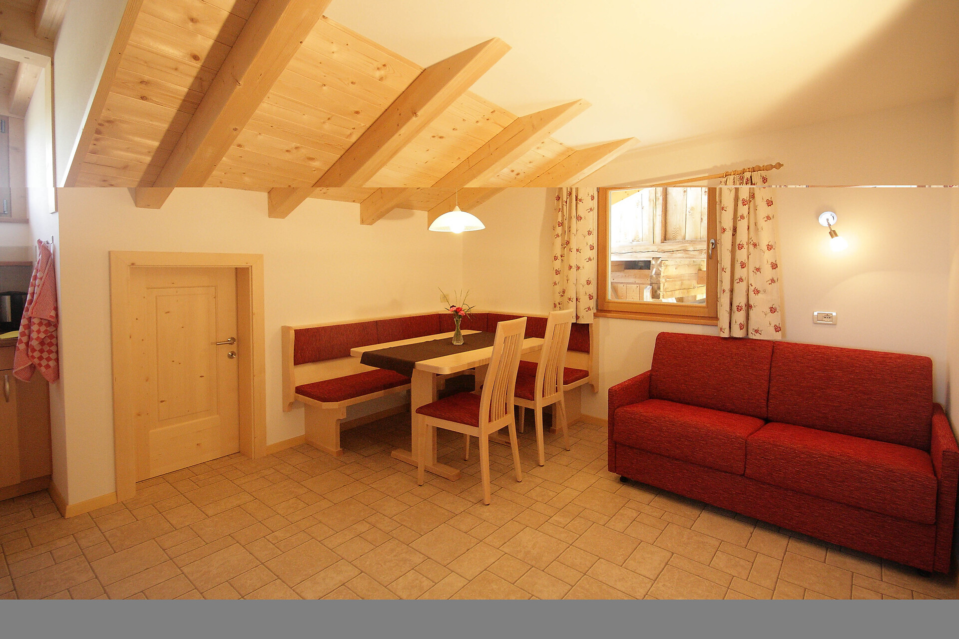 Wohnküche Ferienwohnung Panorama