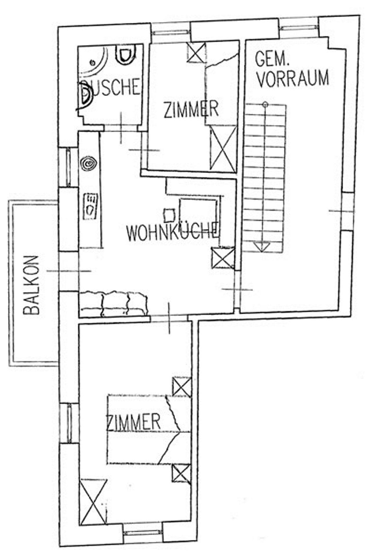Kleines Apartement