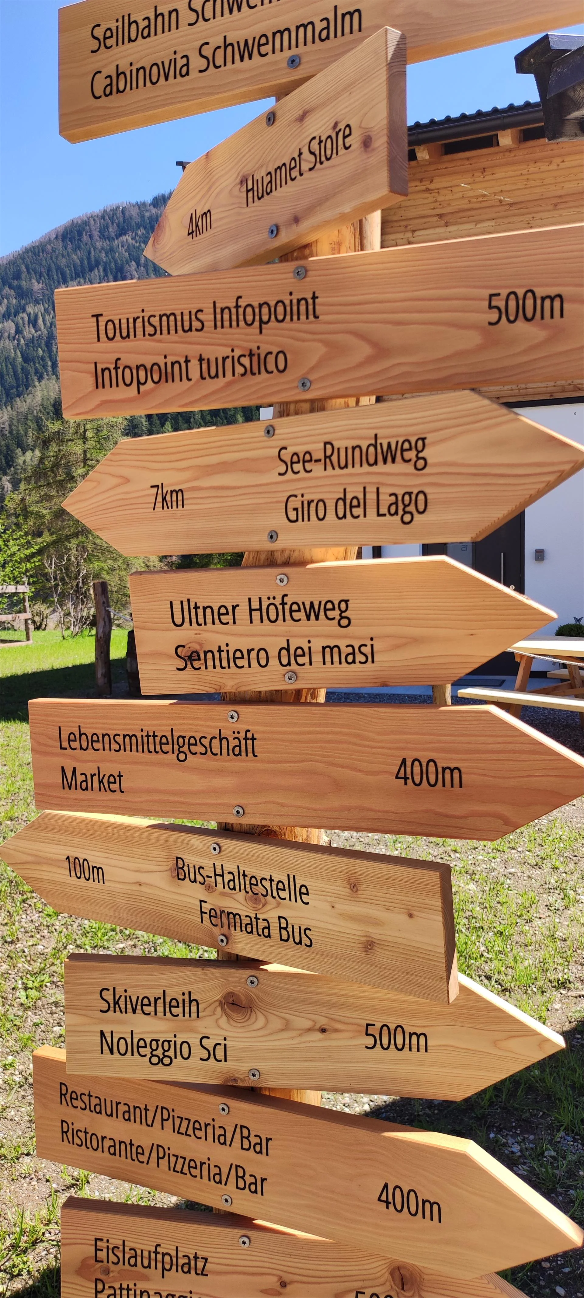 Area di sosta camper Adlerhorst Ultimo 4 suedtirol.info