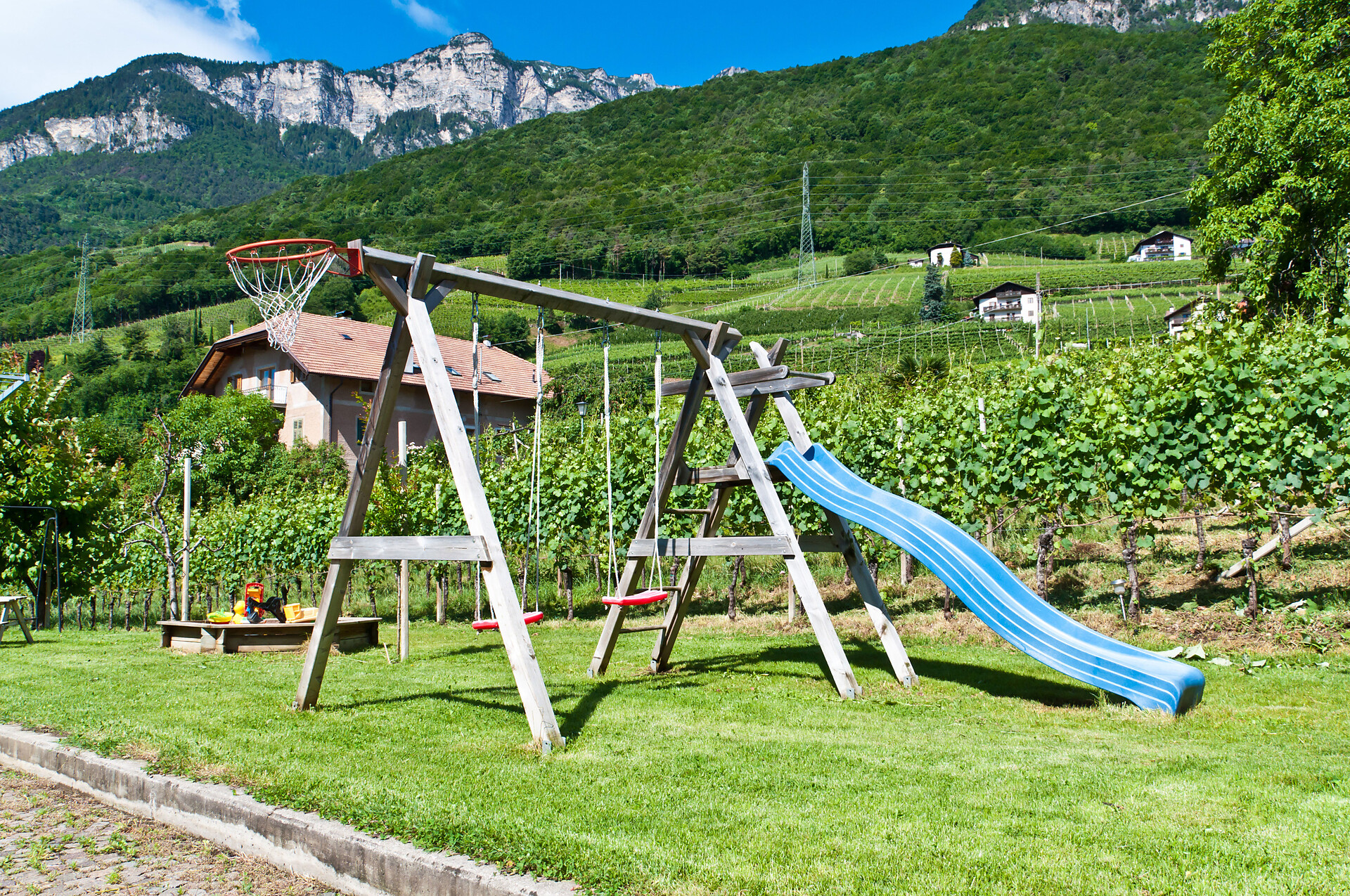 Spielplatz im Garten