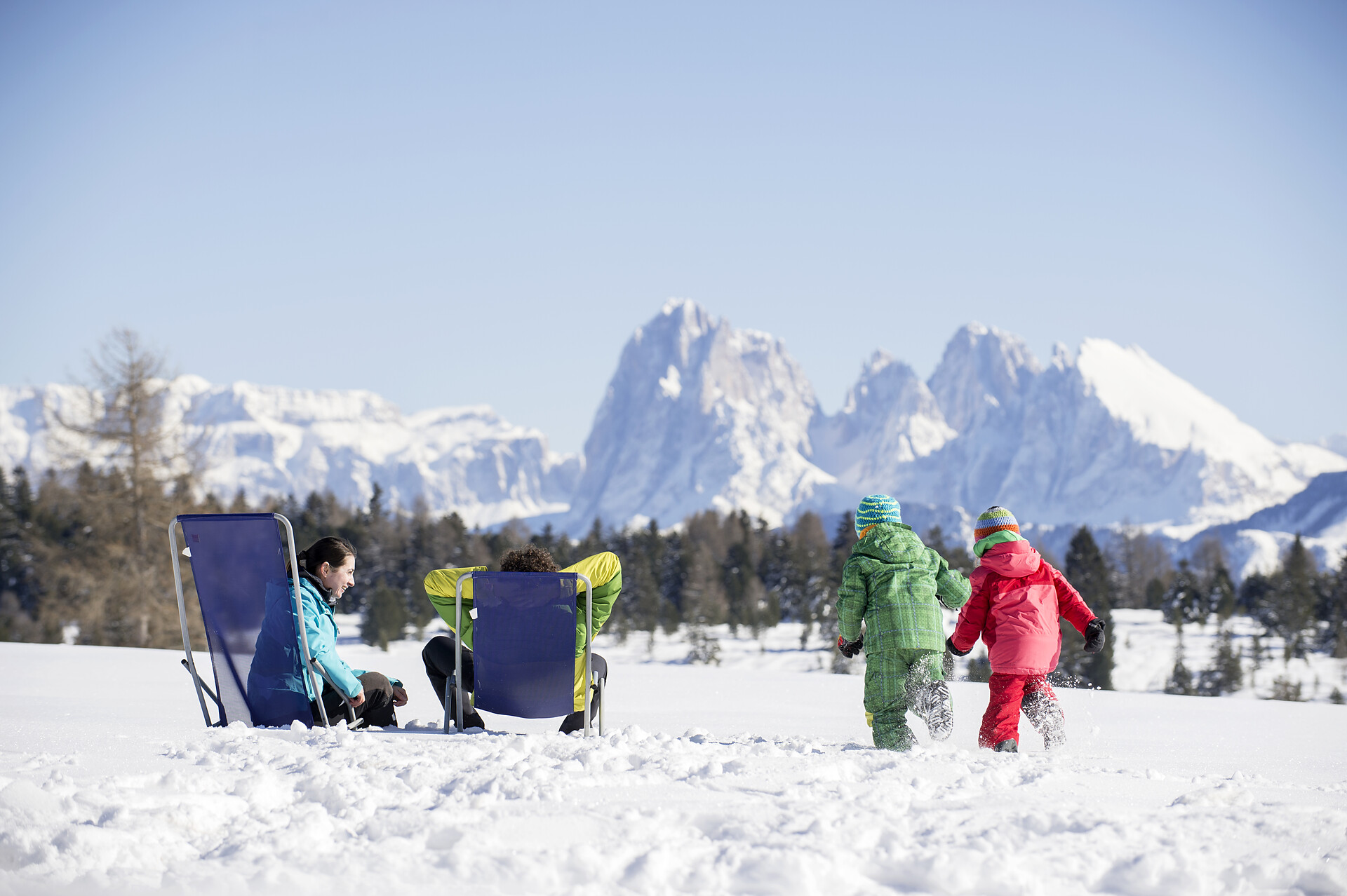 Villanderer Alm Winter