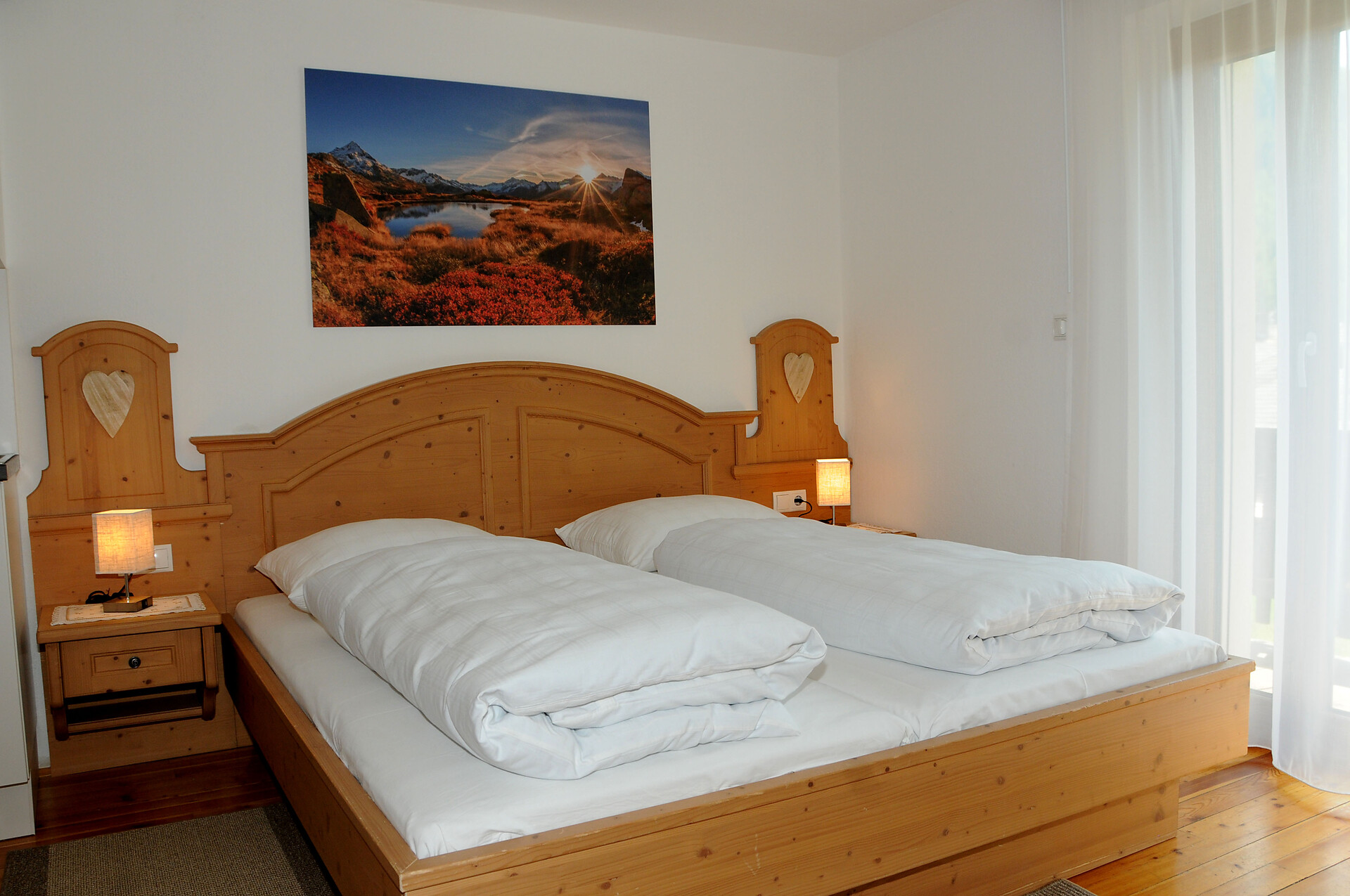 Doppelzimmer mit Balkon