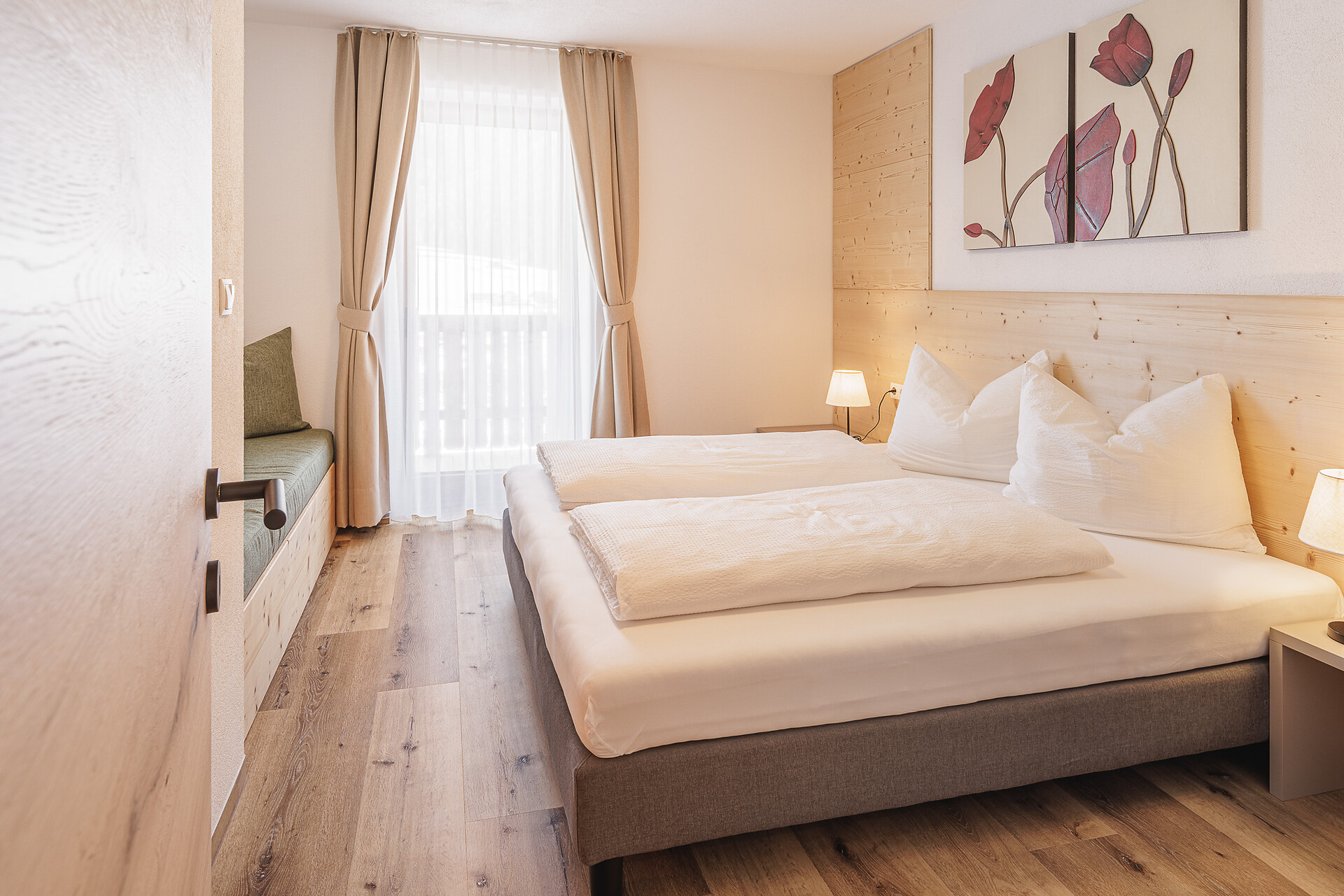 Zimmer 1 mit Bad