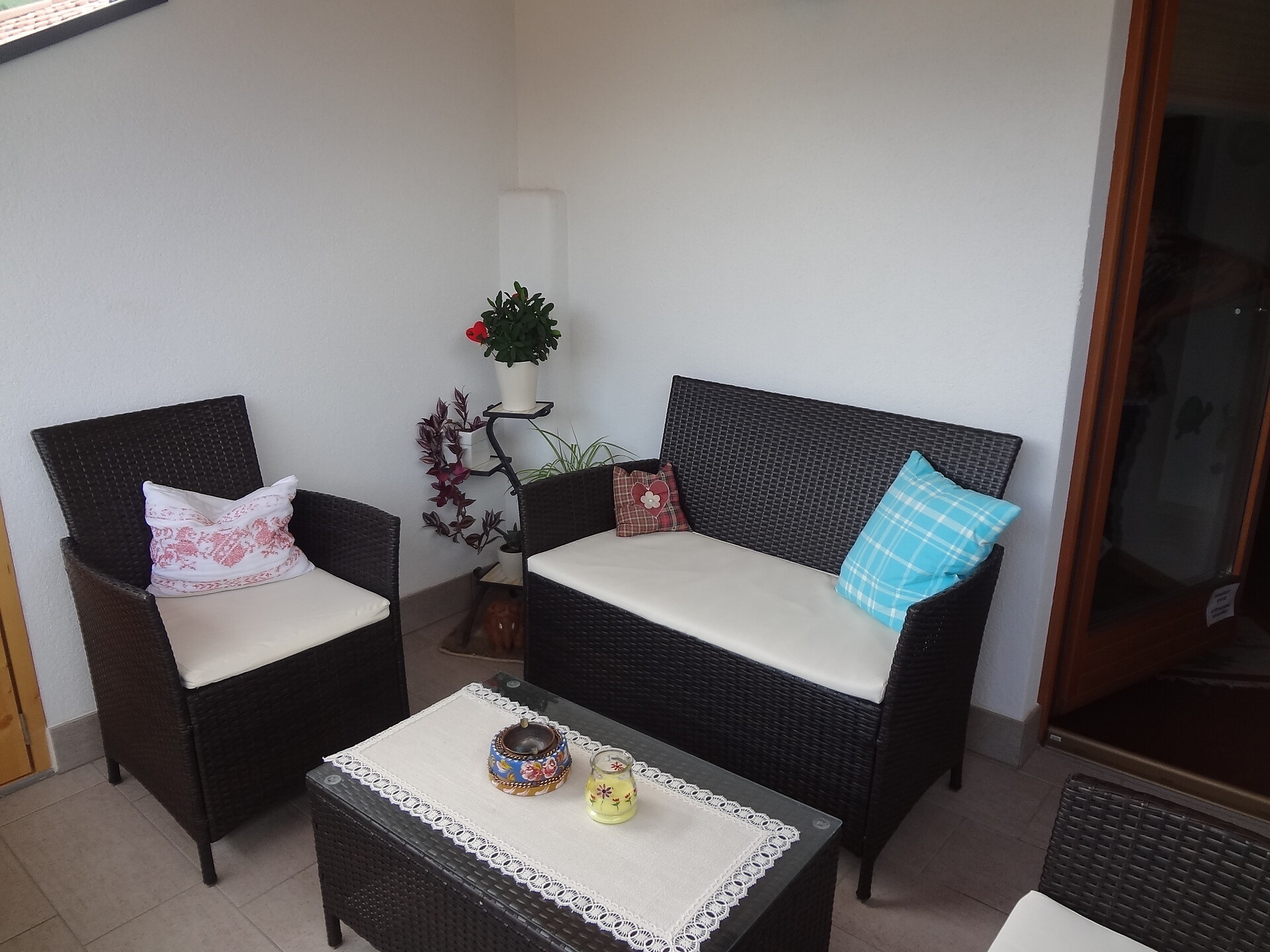 our terrace