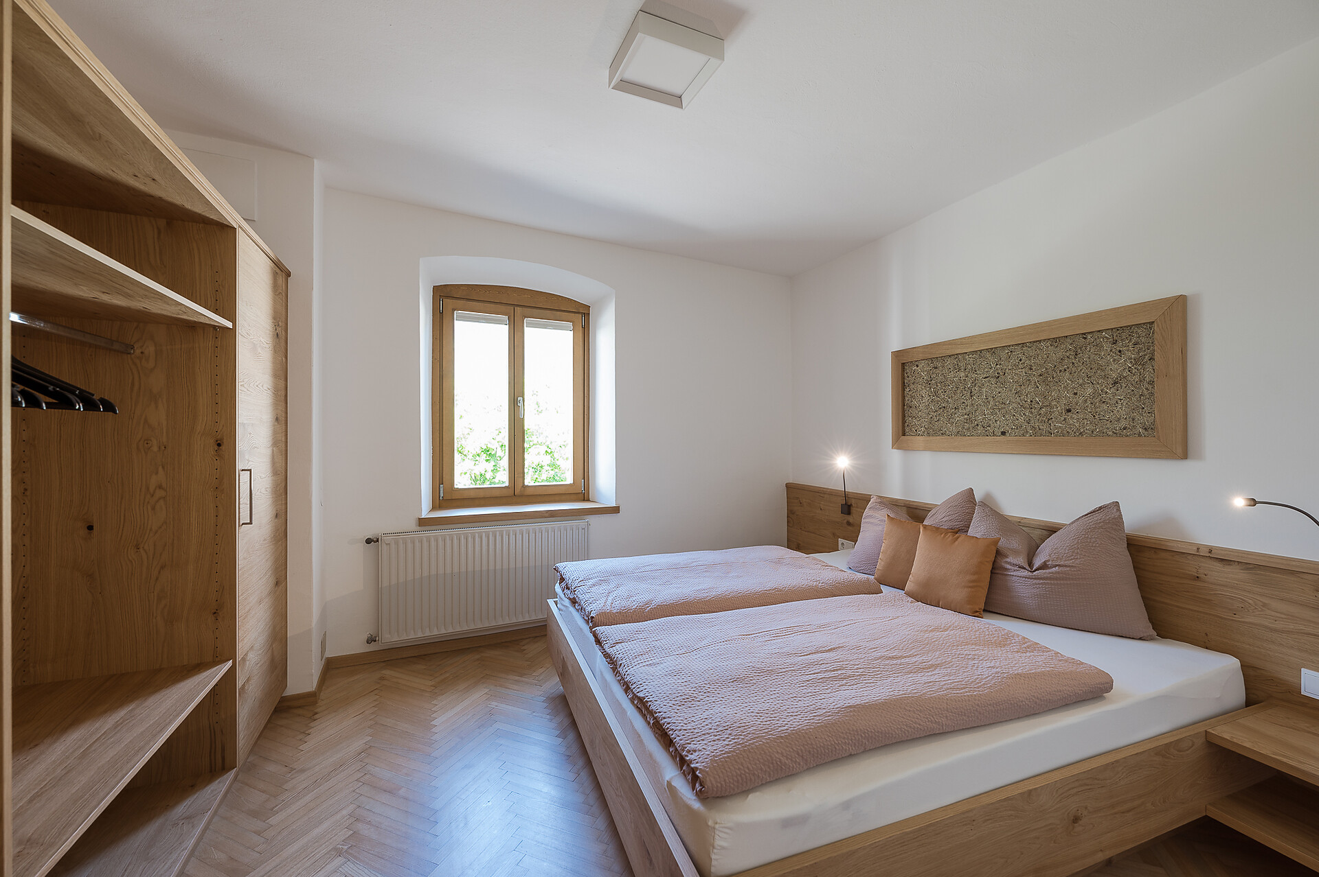 Schlafzimmer Wohnung Champagner