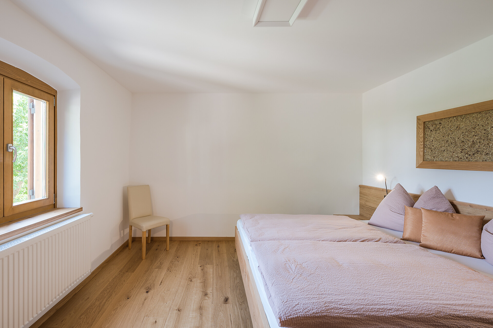 Schlafzimmer Wohnung Champagner