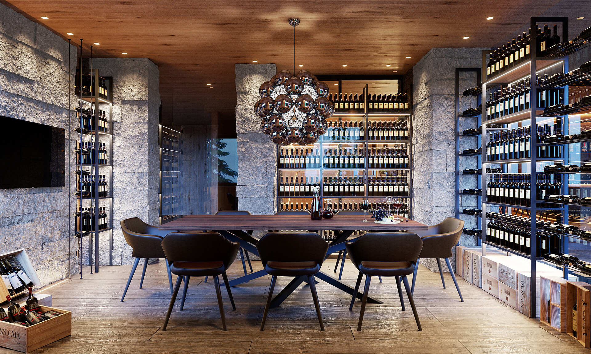 wine cellar