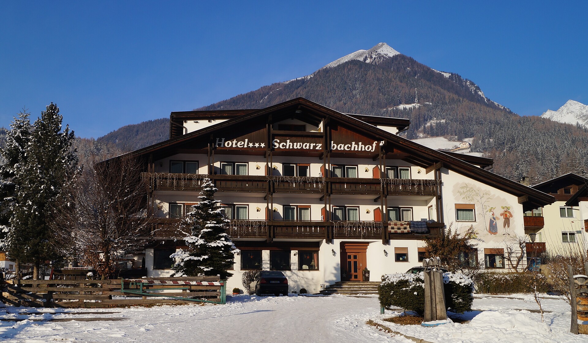 Hotel Schwarzbachhof im Winter