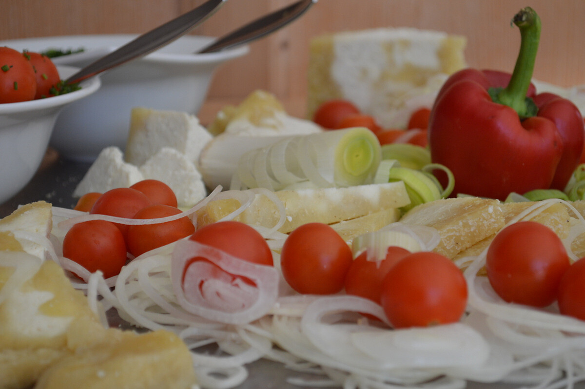 Ahrntaler Graukäse zum Nachmittagsbuffet, Slow Food Presidium