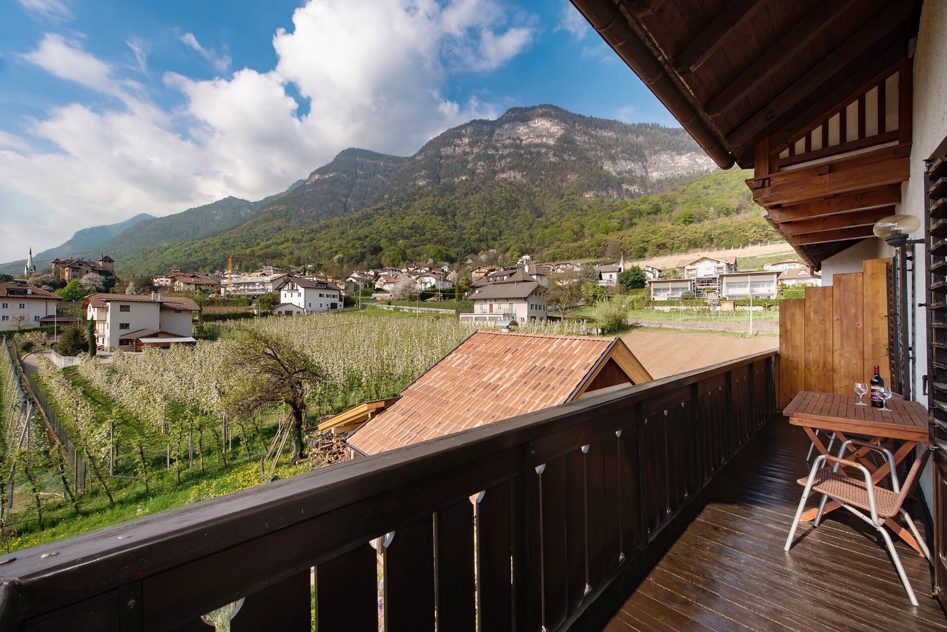 Balcony with view