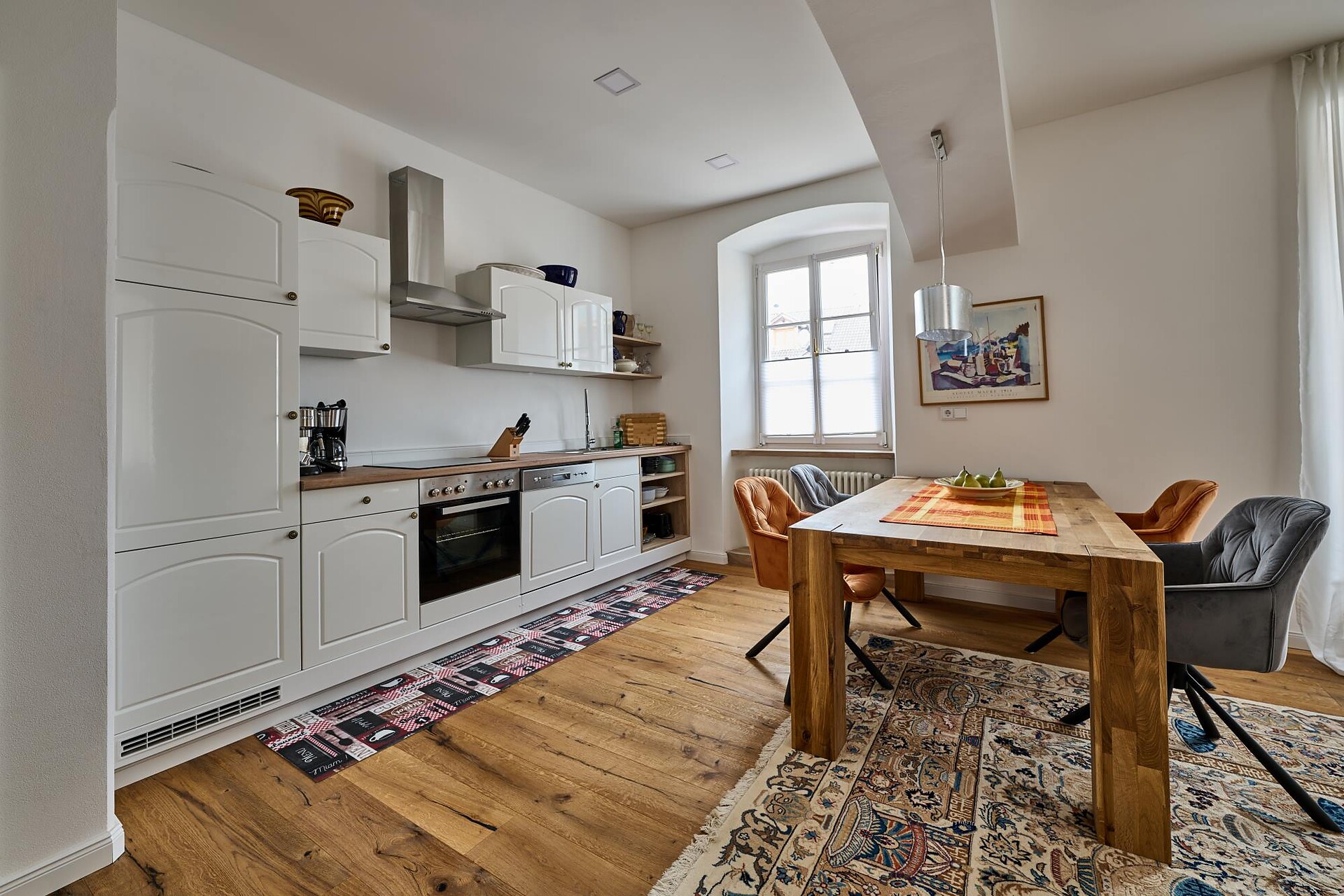soggiorno e cucina,  1°piano