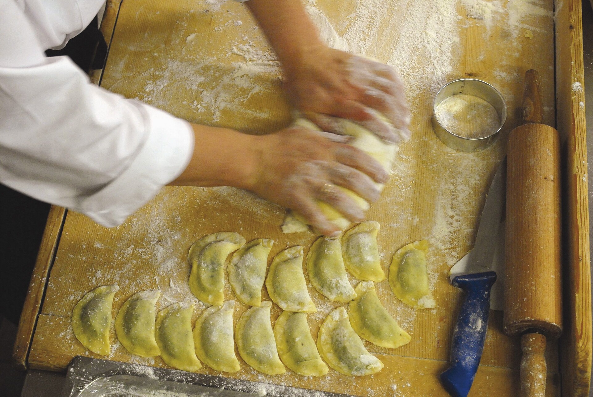 Schlutzkrapfen fatte in casa