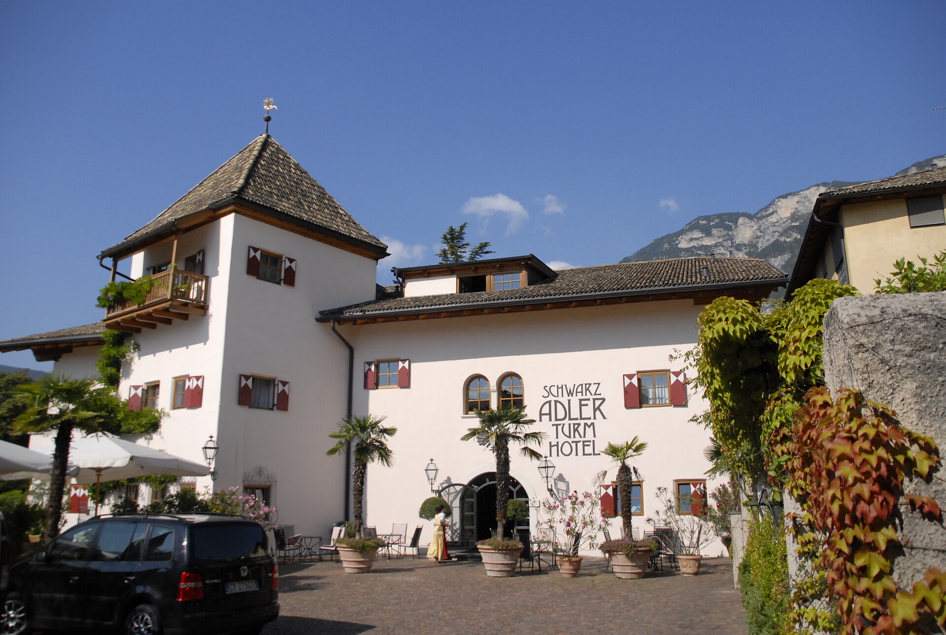 Schwarz Adler Turm