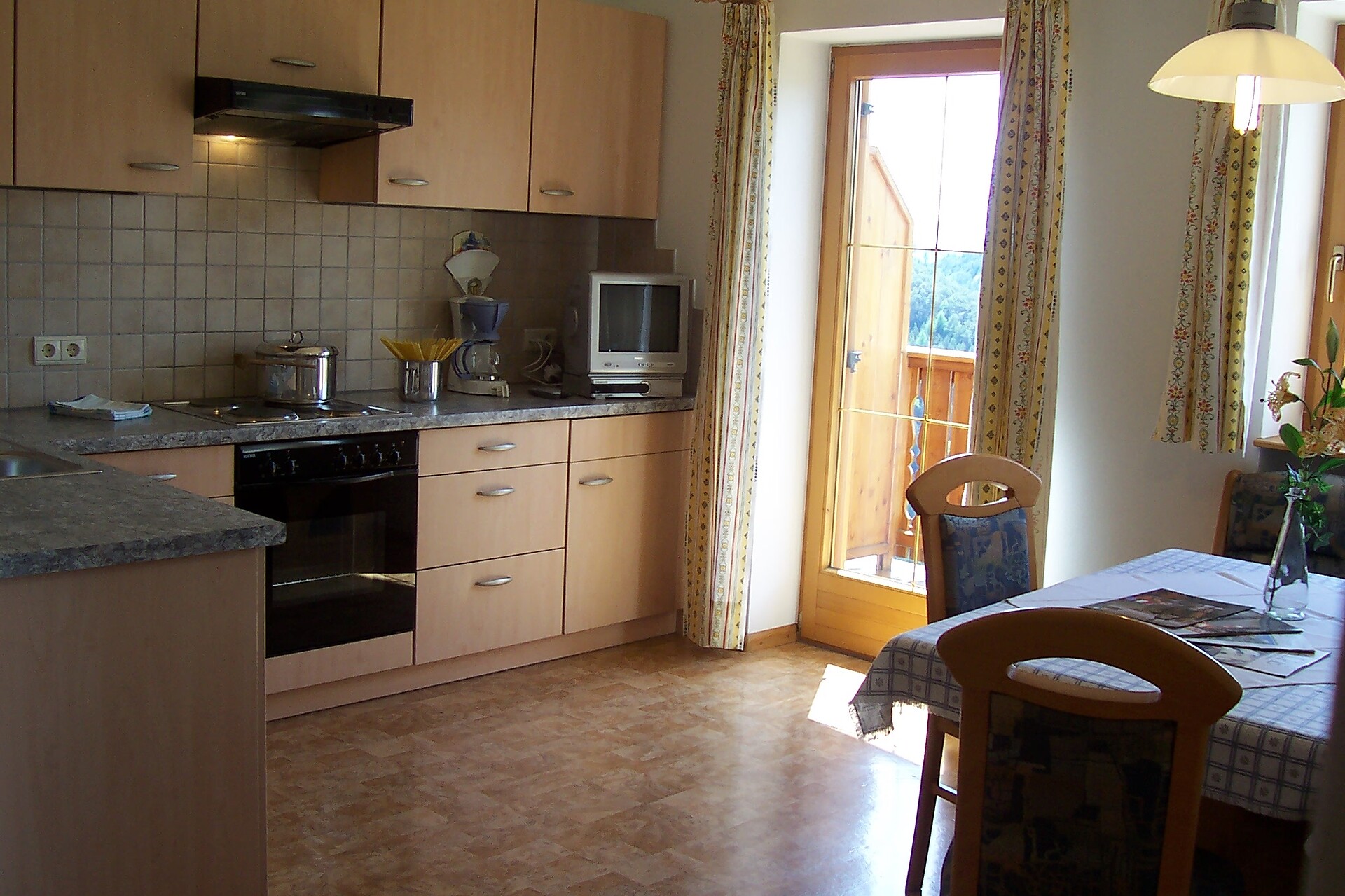 the kitchen in appartment nr.2