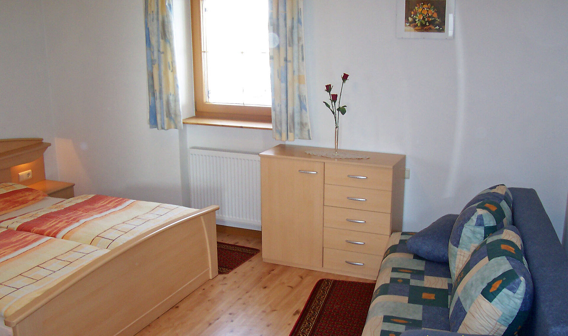 the bedroom in appartmentnr.2