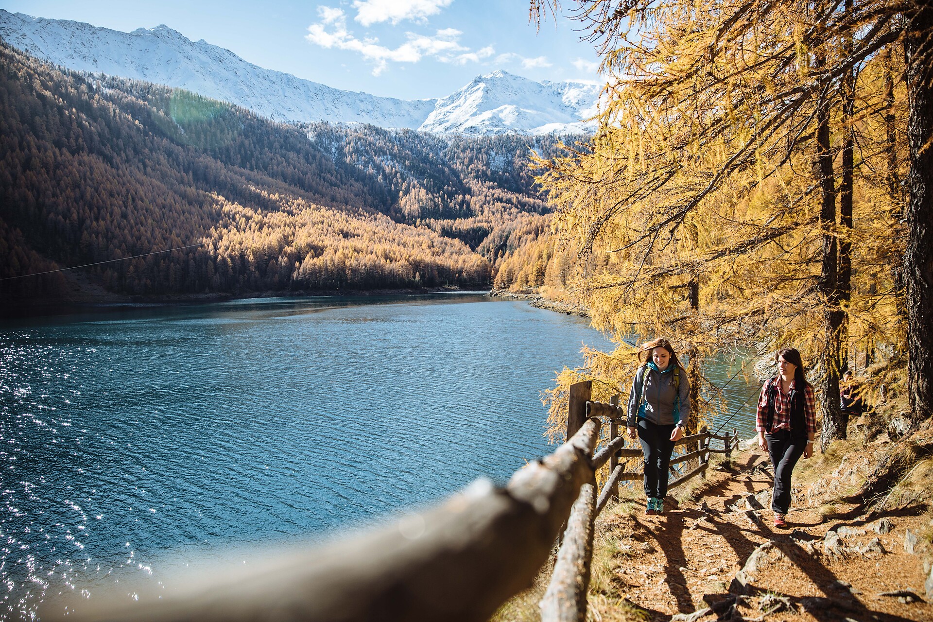 Vernagt Stausee Herbst