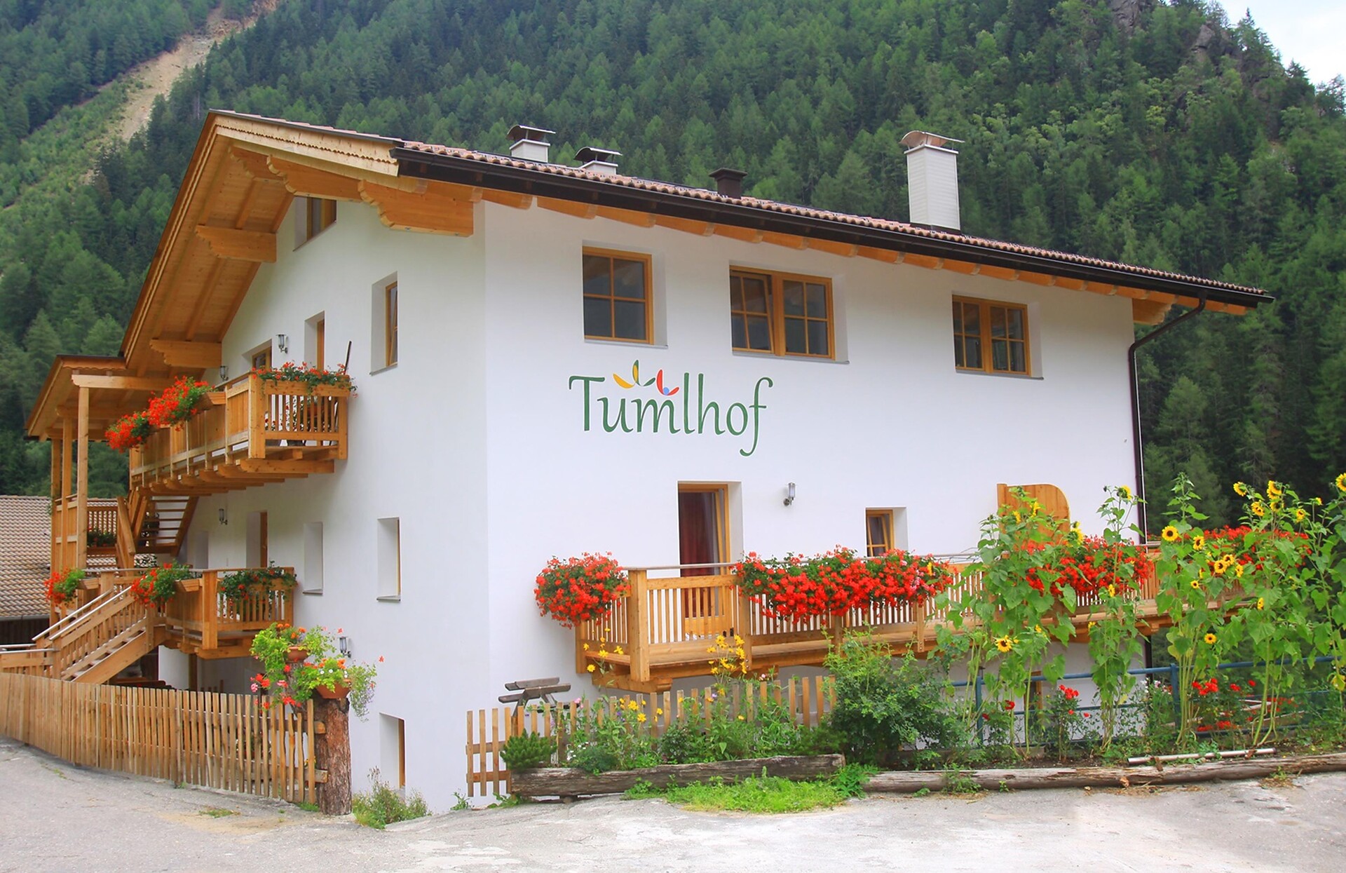 Maso Tumlhof in estate