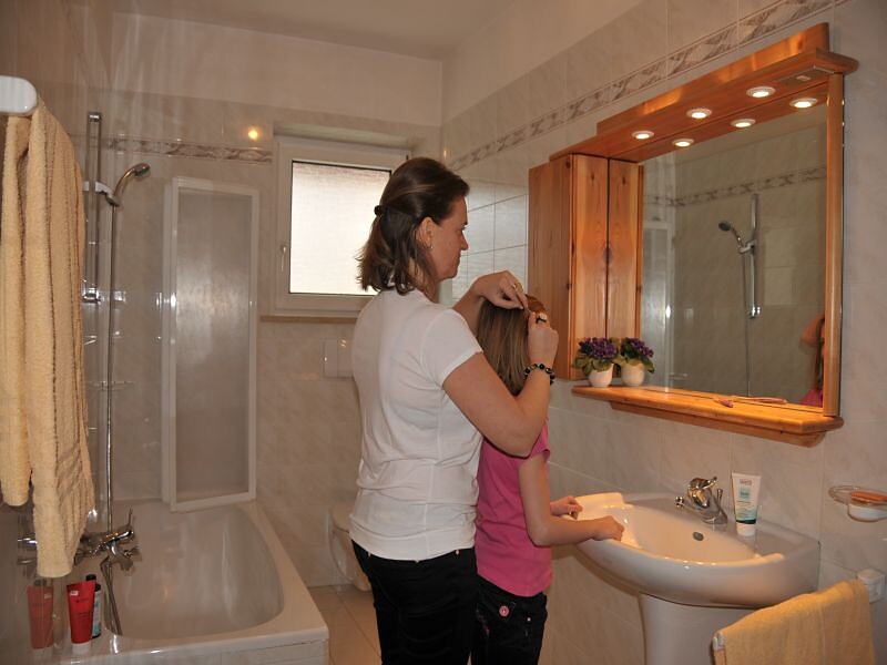 bathroom, appartment Vernatsch