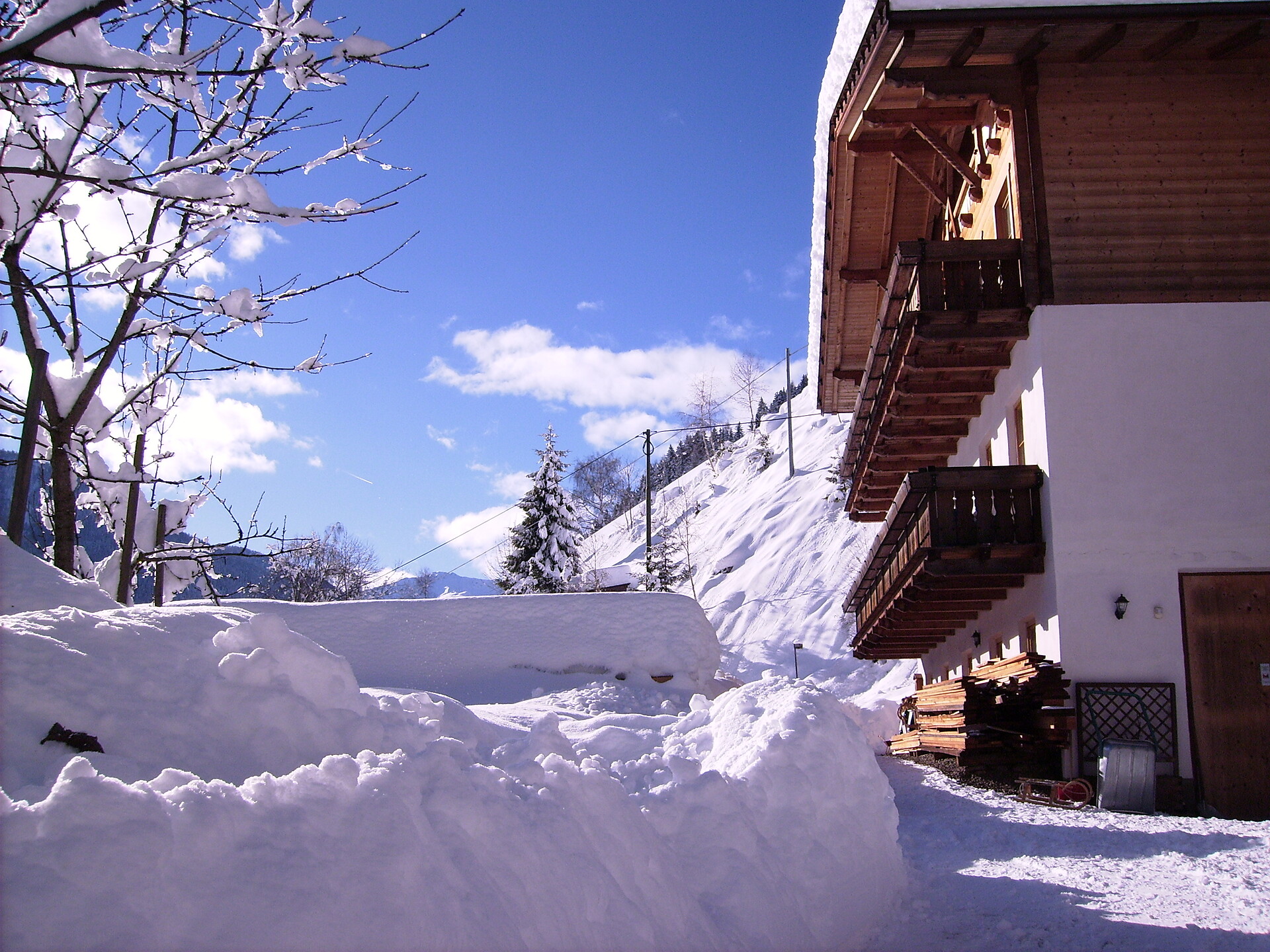 Tschurtschenmühle in winter