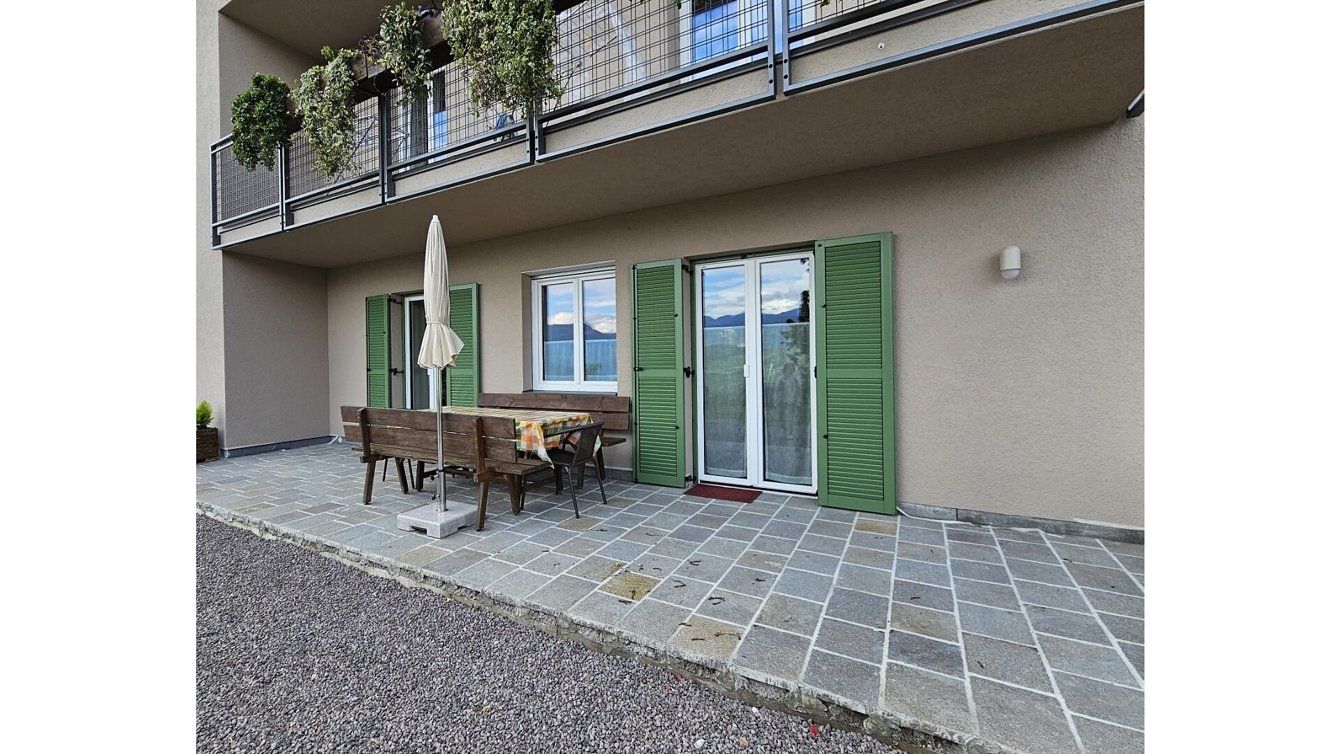 Terrace of the holiday apartment