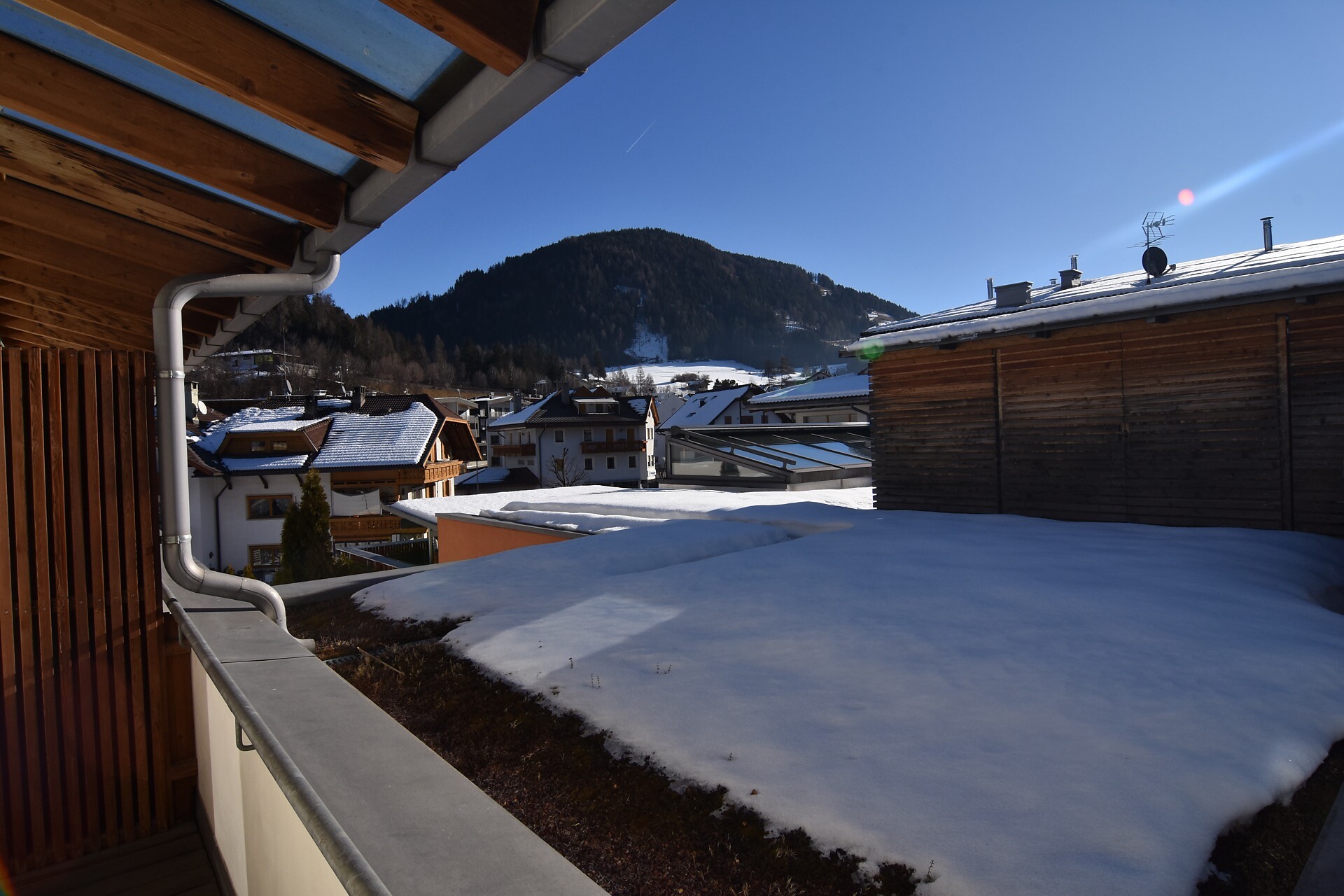 Aussicht vom Balkon