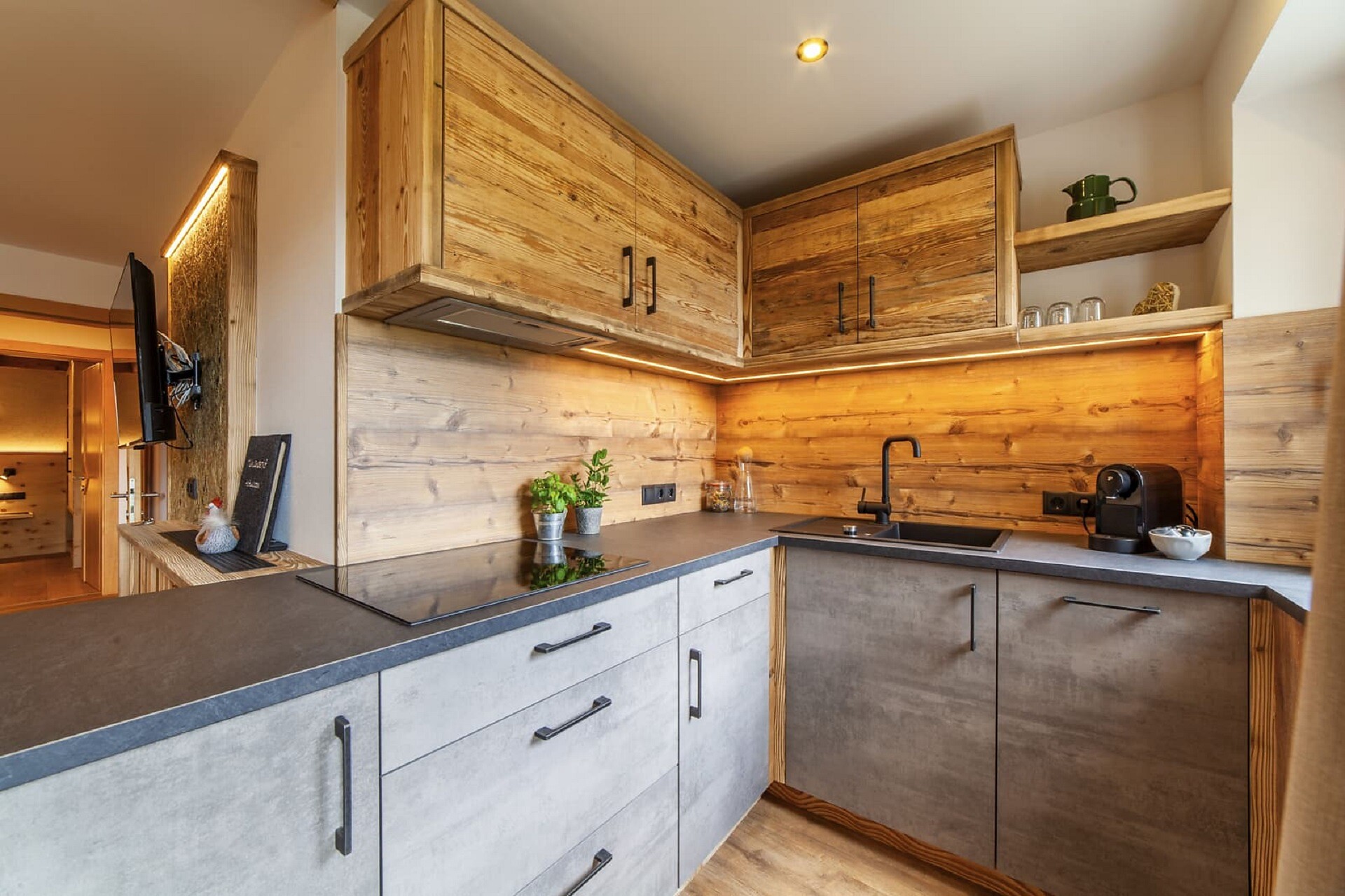 Kitchen app. Endkopf