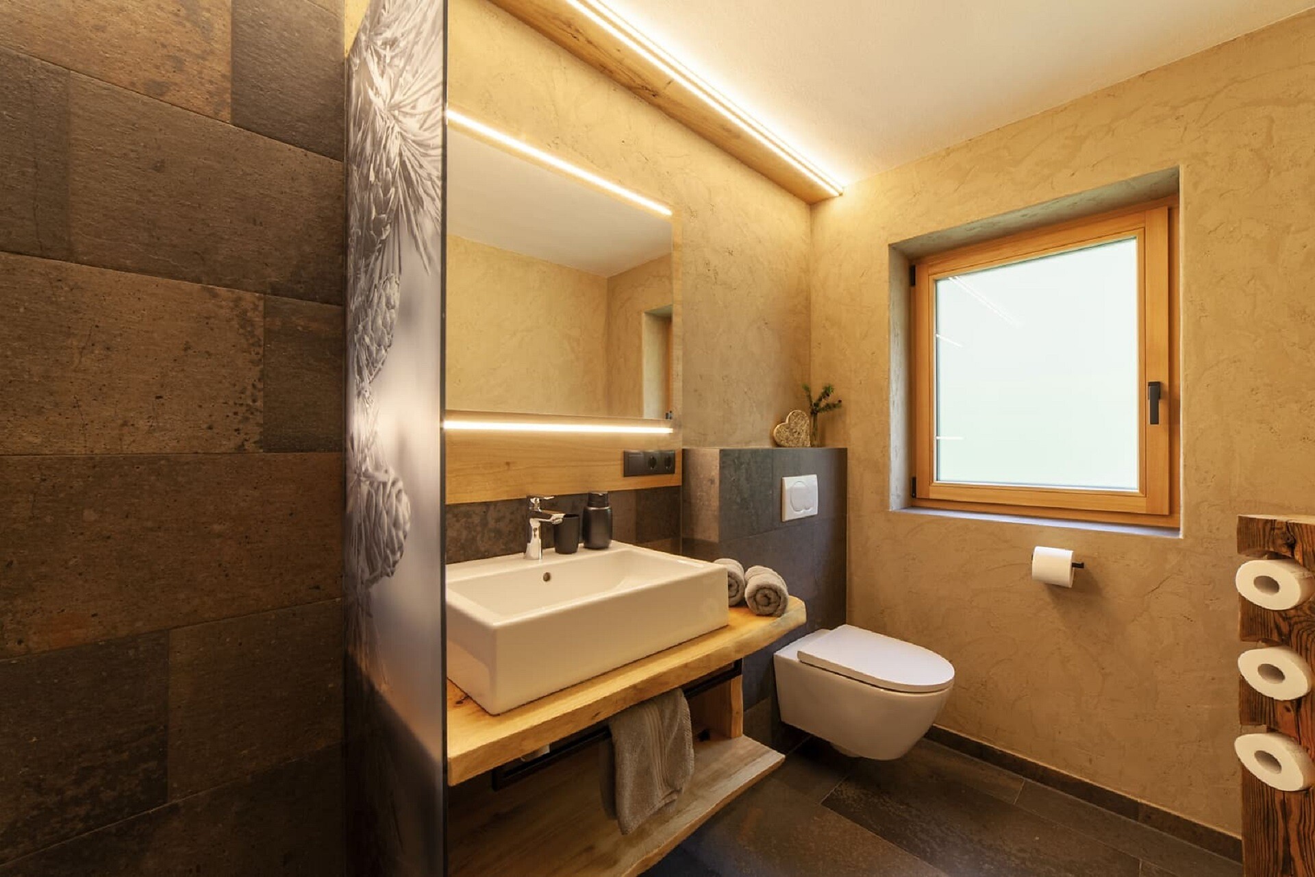 bathroom app. Endkopf