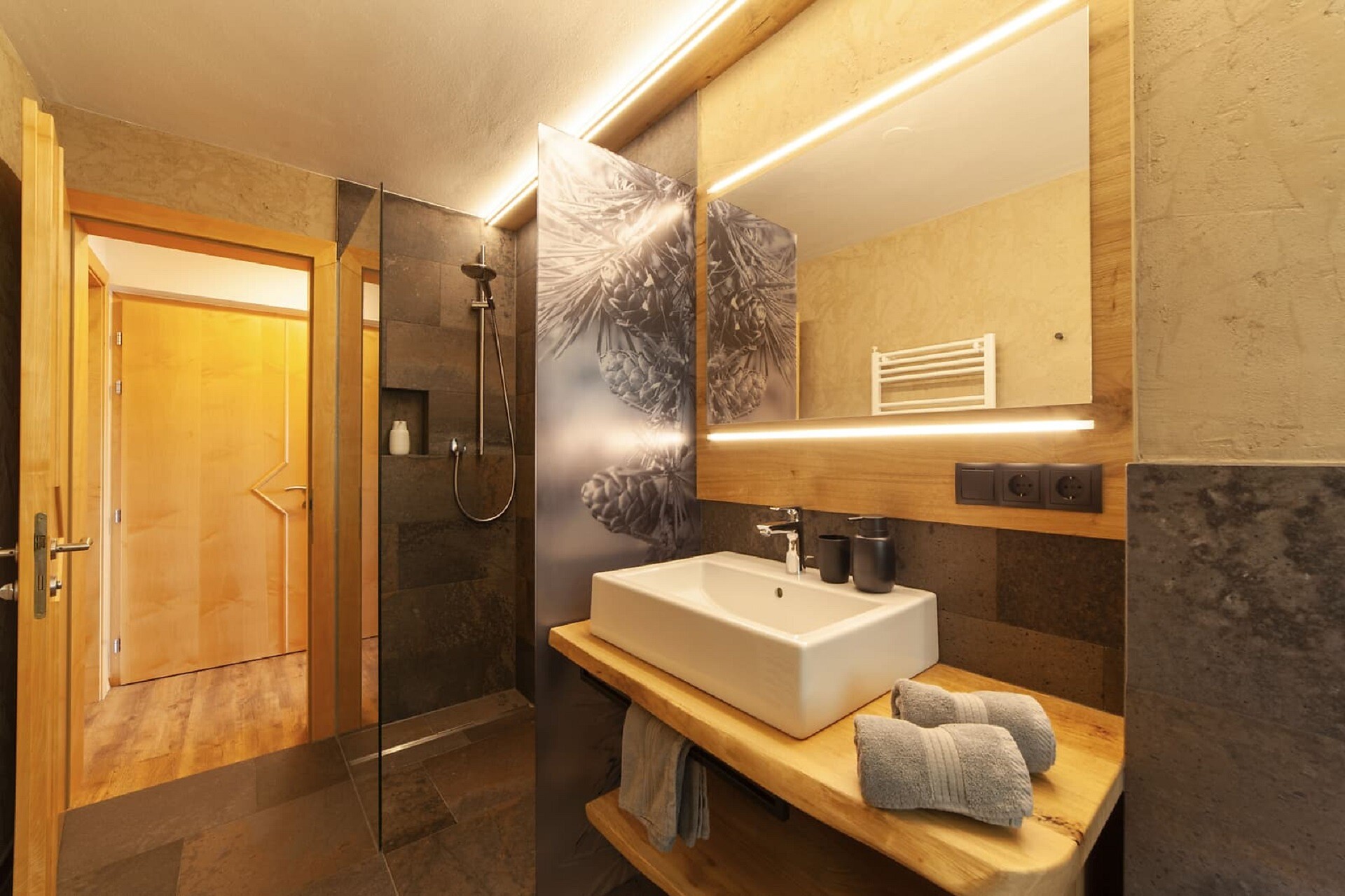 bathroom app. Endkopf