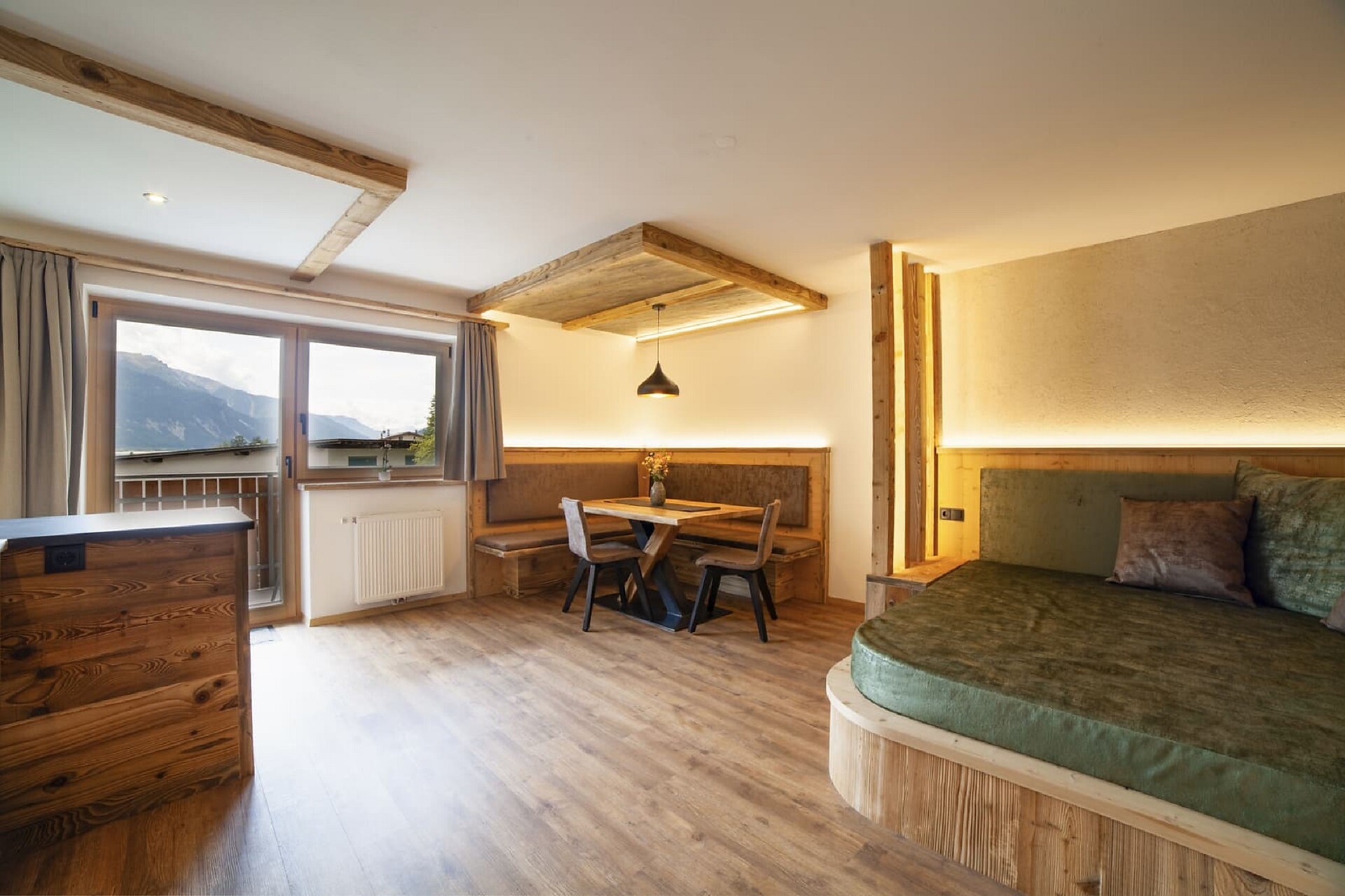 living room kitchen app. Endkopf