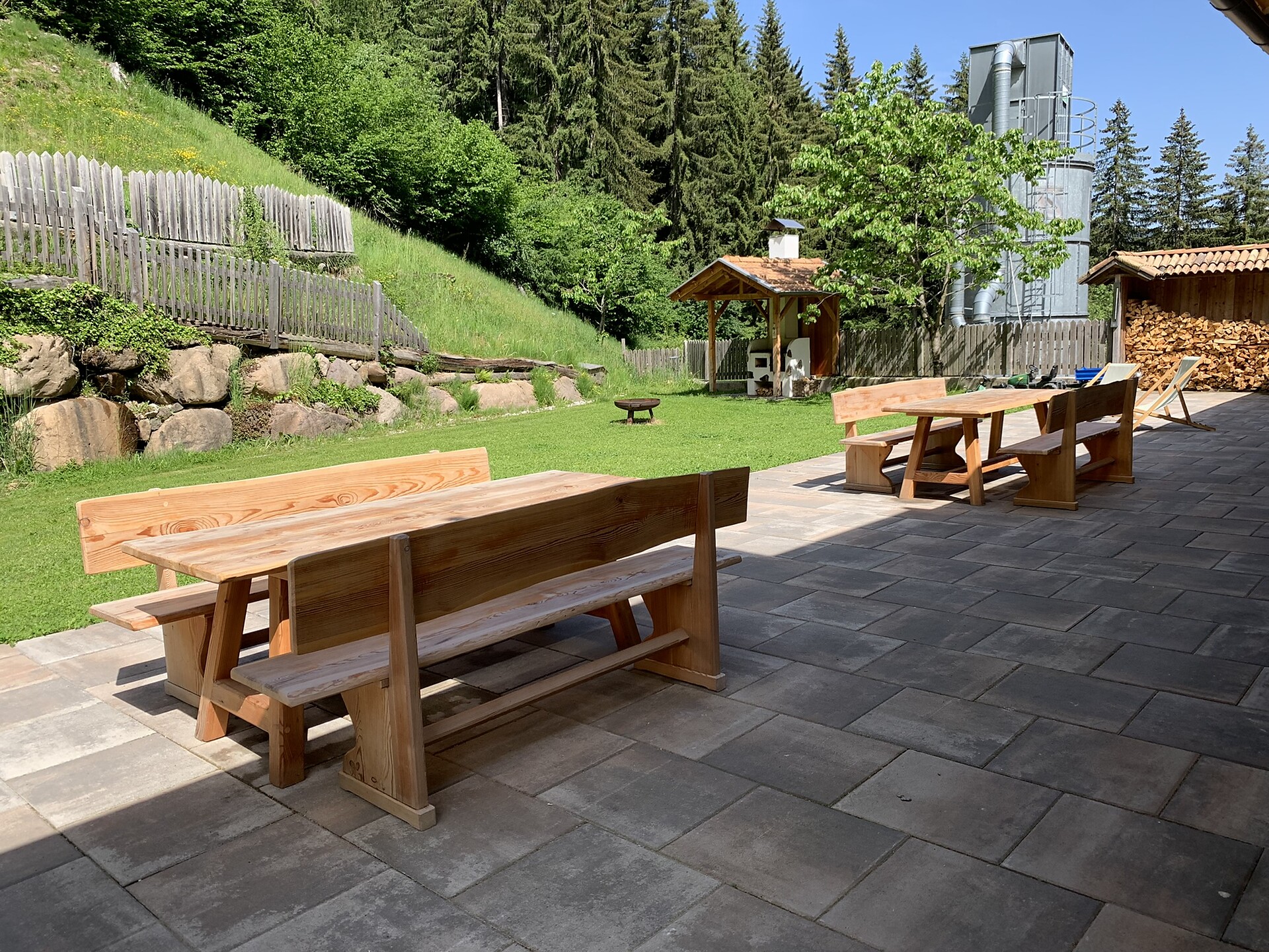 Outdoor area with terrace and garden