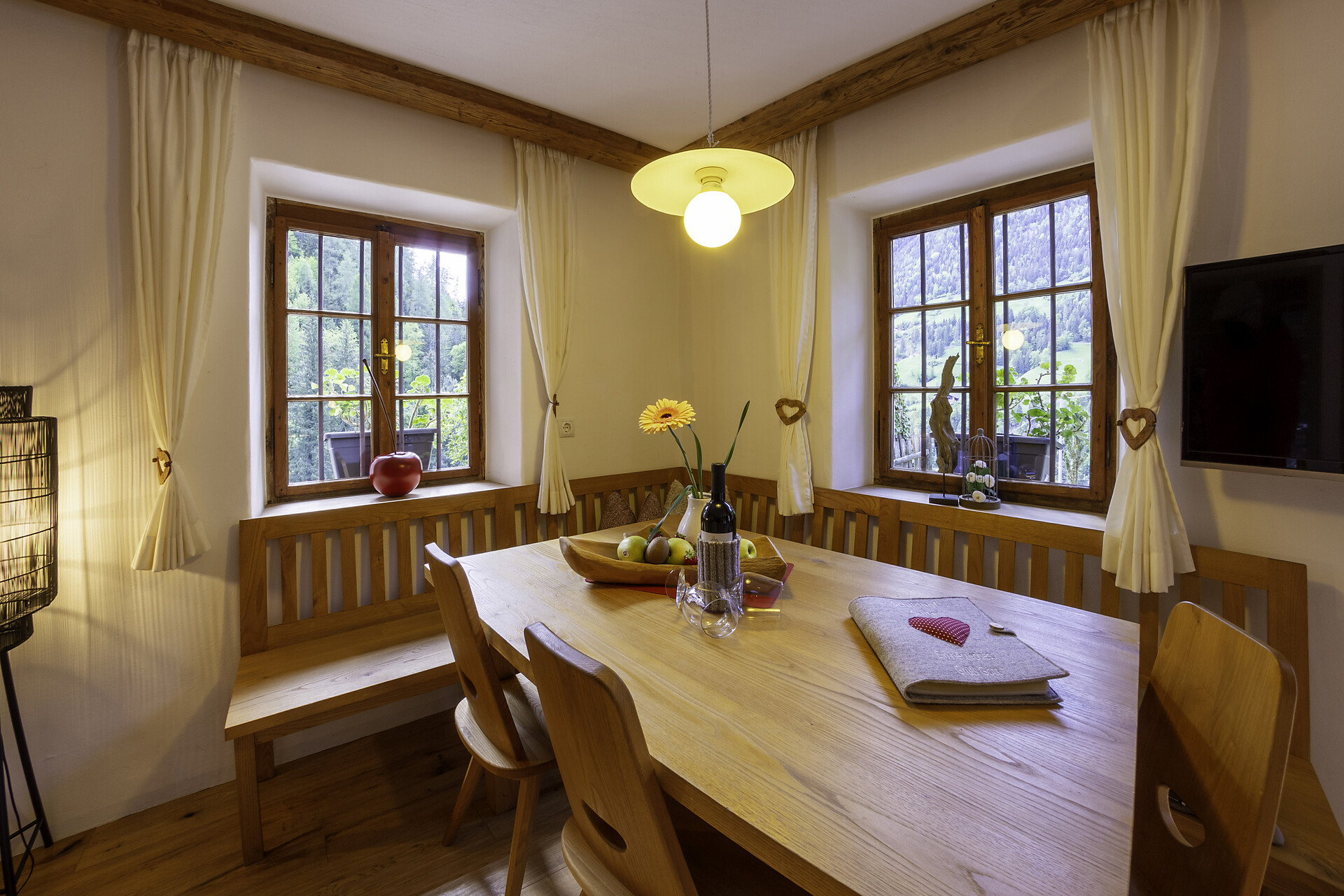Kitchen and living room
