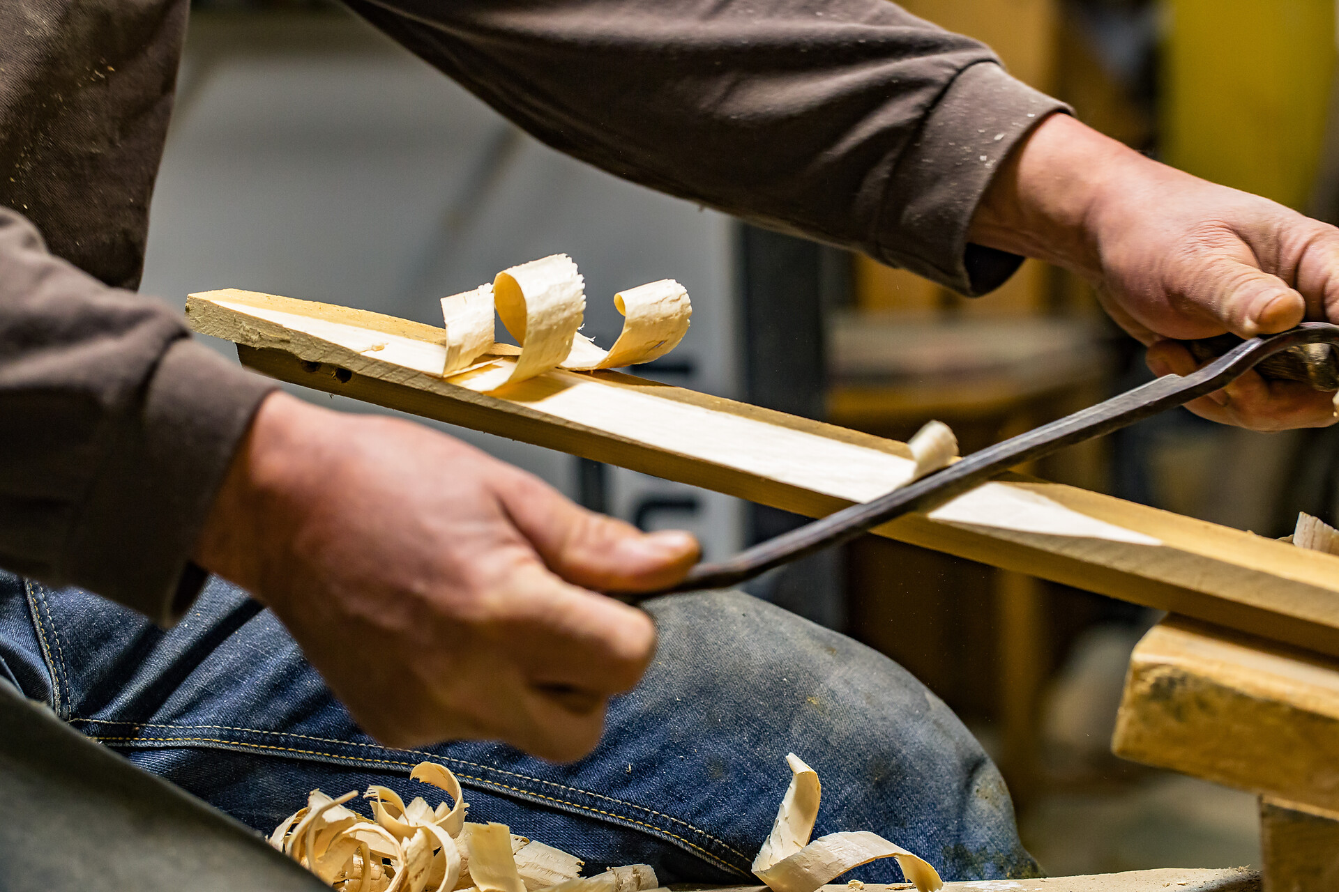 work with wood