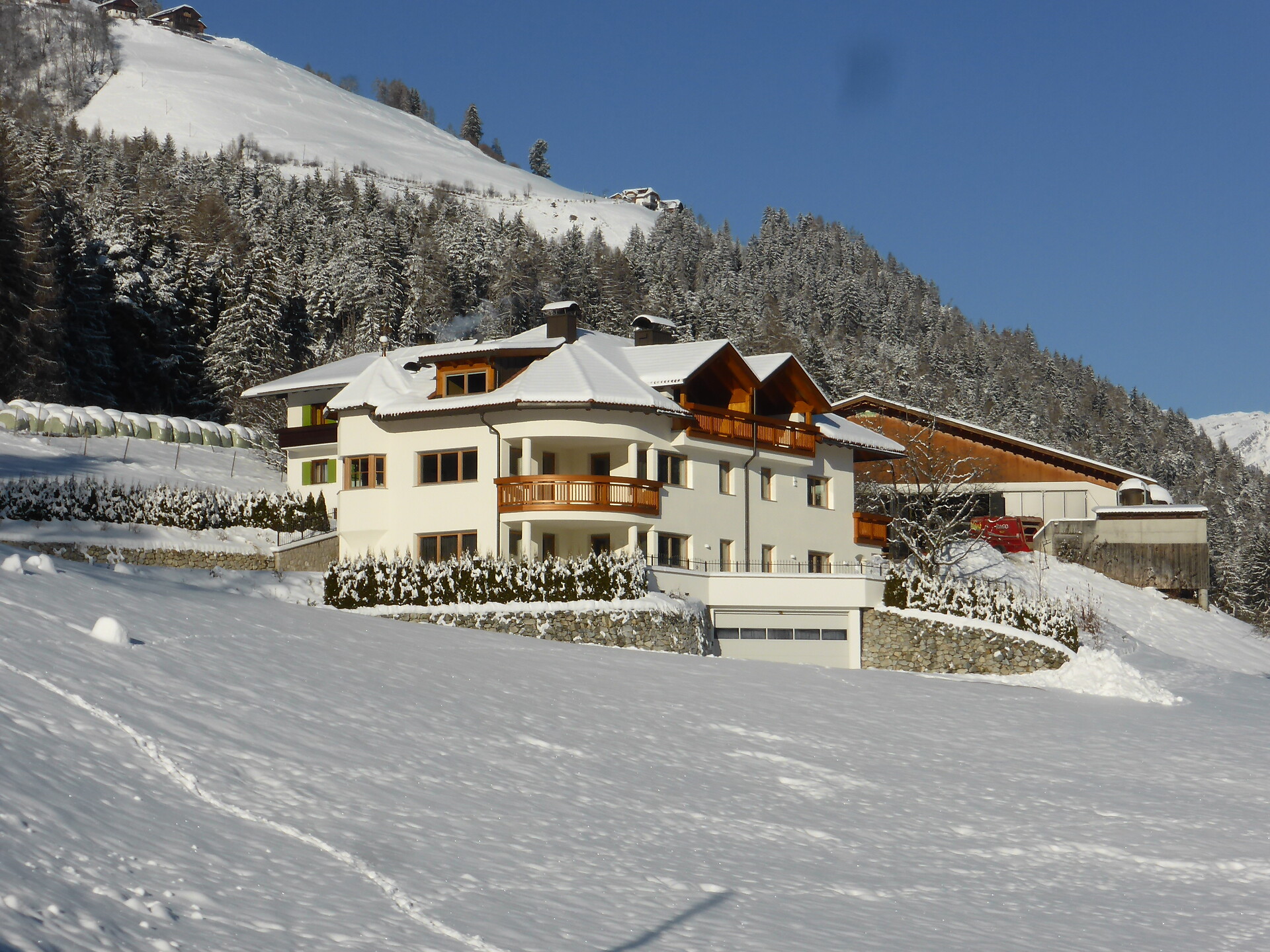 Unterguggenberghof in inverno