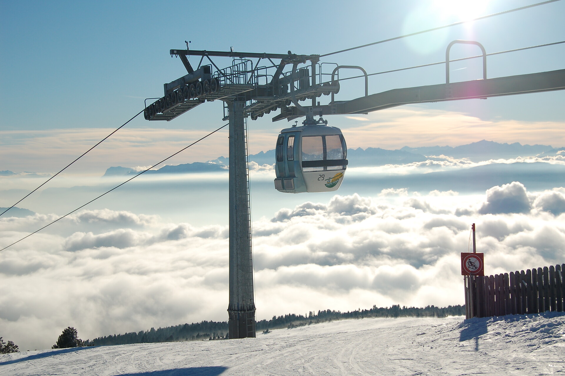 Über den Wolken....