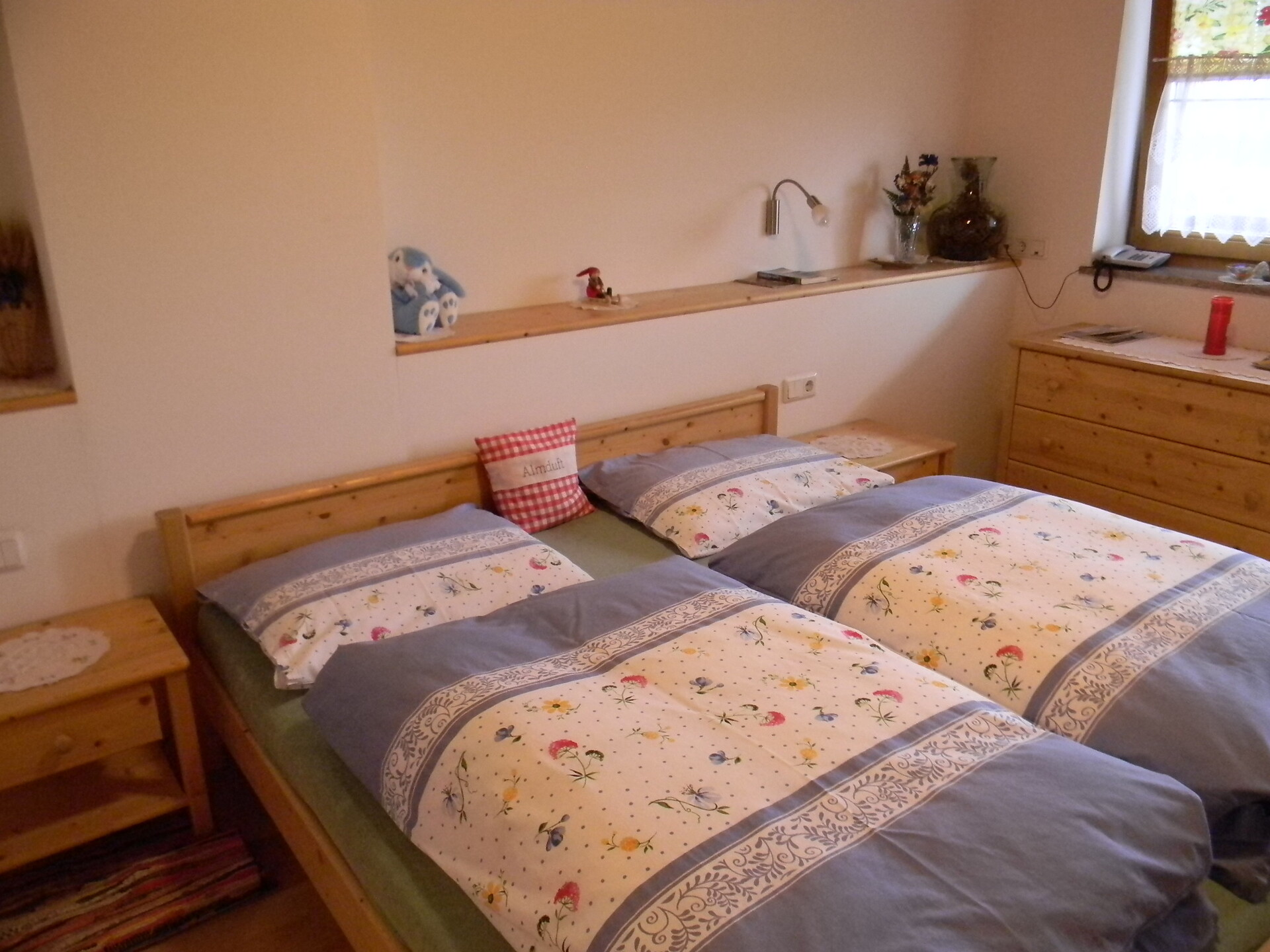 Alle Zimmer sind neu eingerichtet