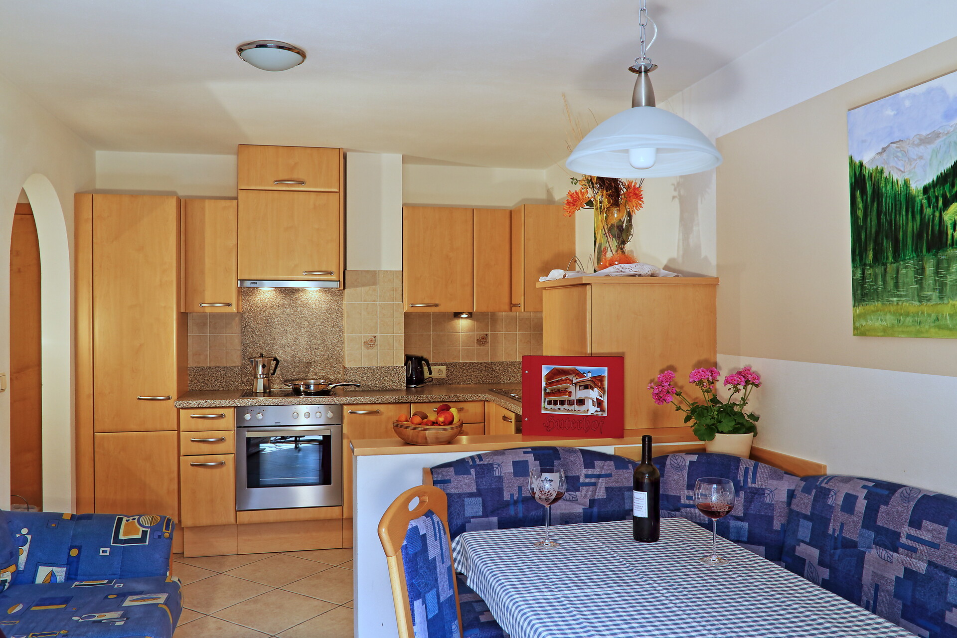 Apartment Tatschblick kitchen