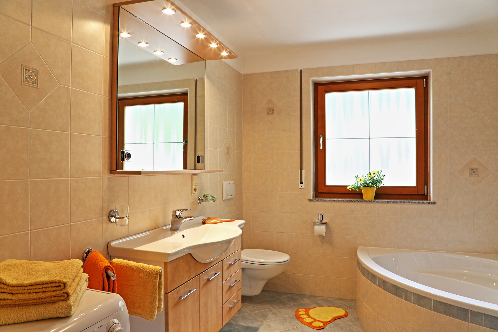 Apartment Tatschblick bathroom