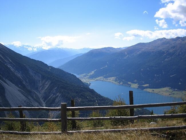 vista sul lago