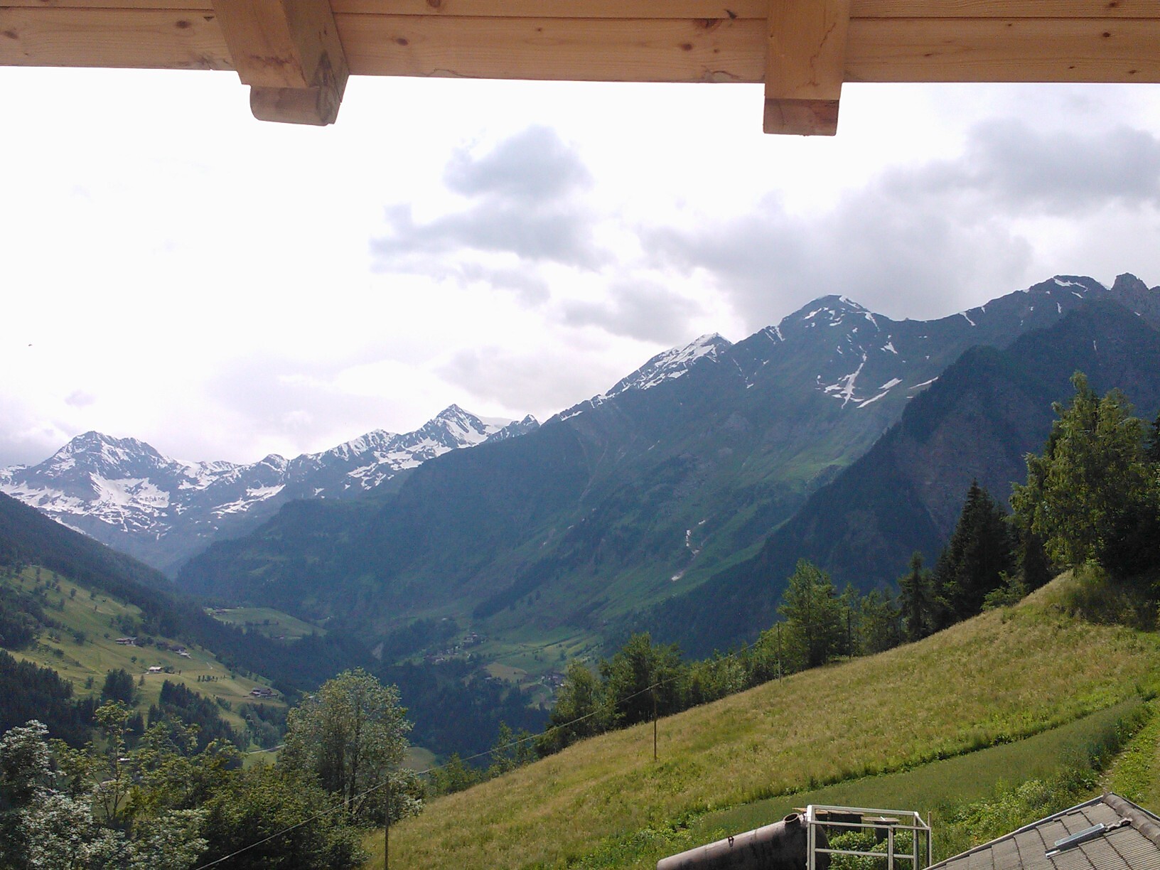 Ausblick auf den Berg "Hohe Wilde"