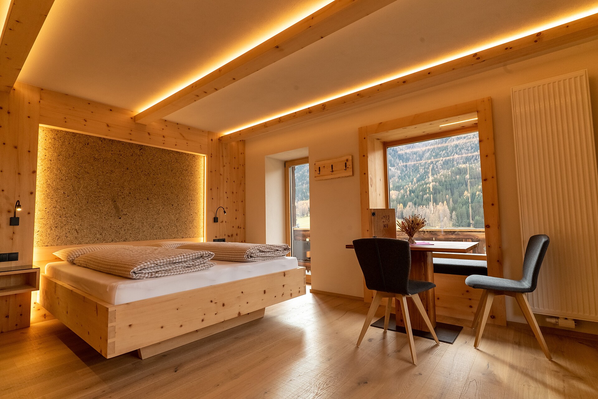 camera da letto e soggiorno