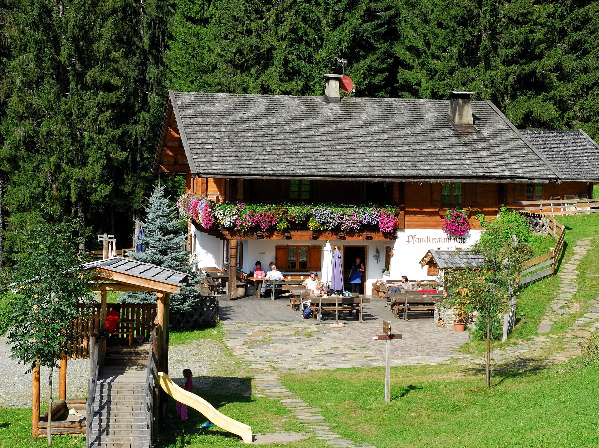 Holiday on a farm Pfandler Alm