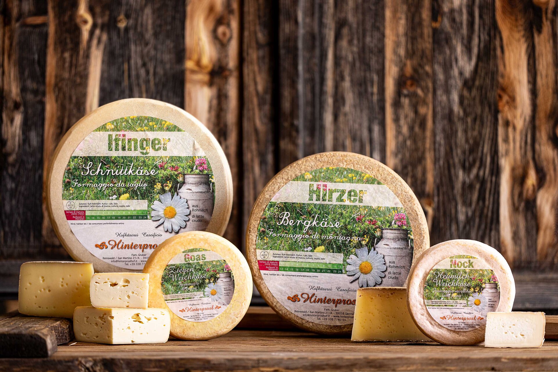 Our own cheesemaking factory