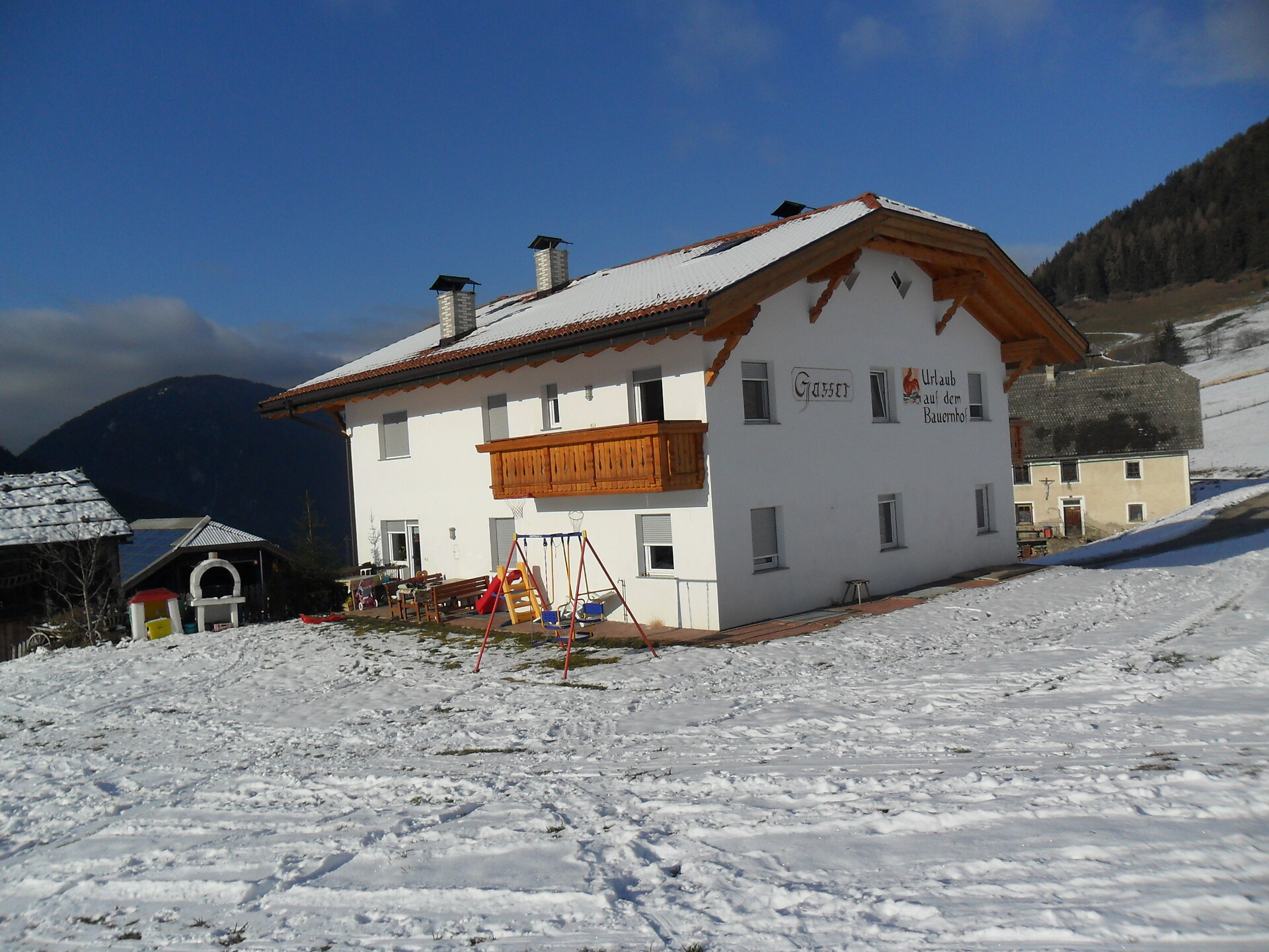 Gasserhof in inverno
