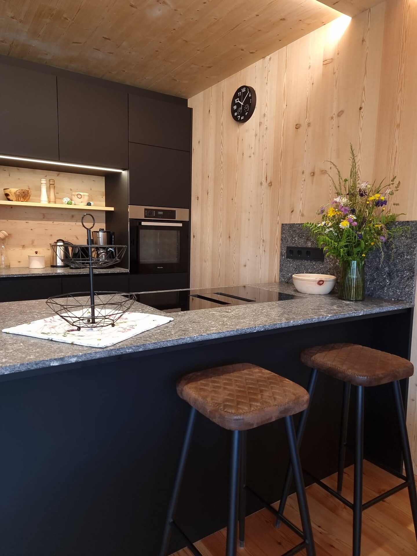 Kitchen and living room