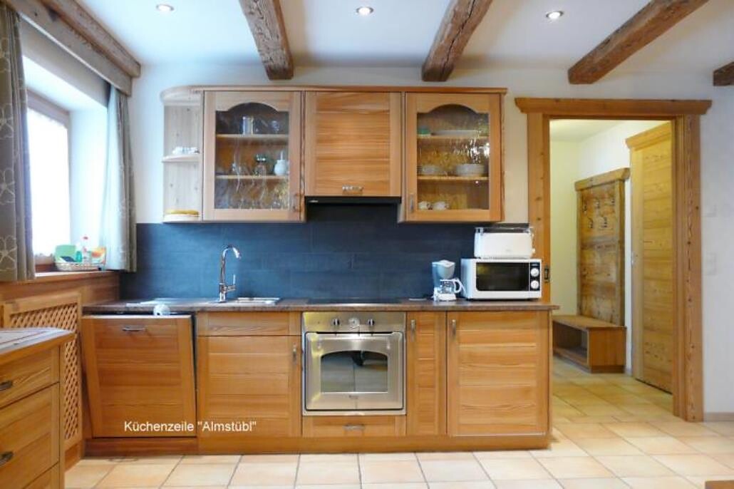 Kueche Appartement Almstuebl
