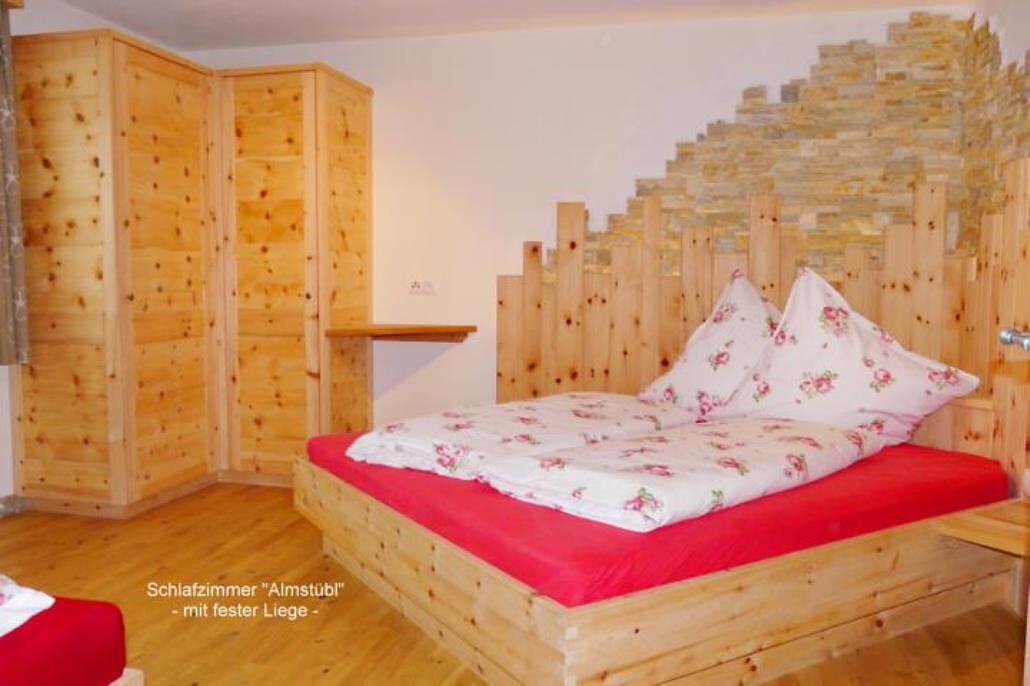 Schlafzimmer Appartement Almstübl