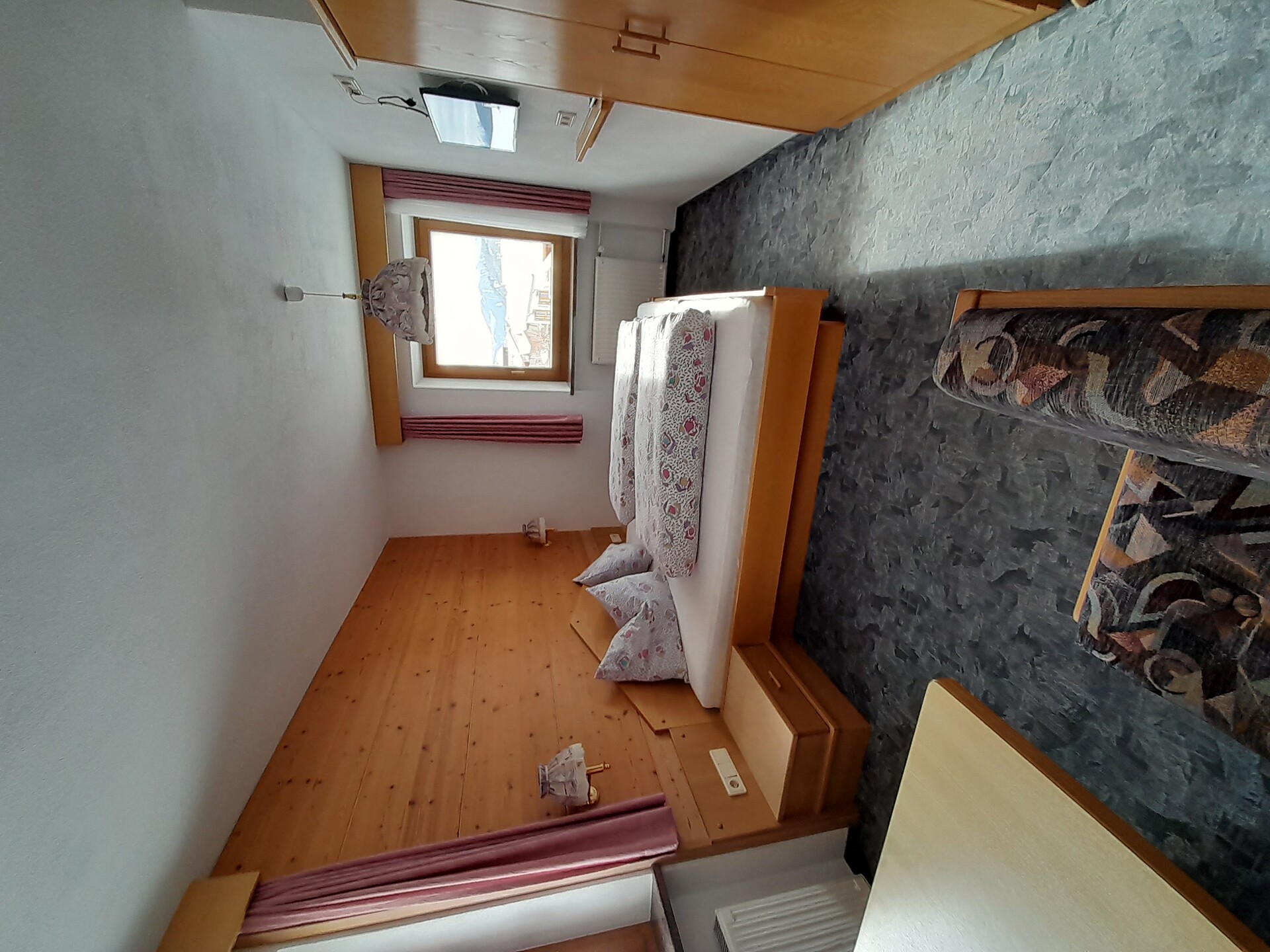 Schlafzimmer in der "Raut" Wohnung